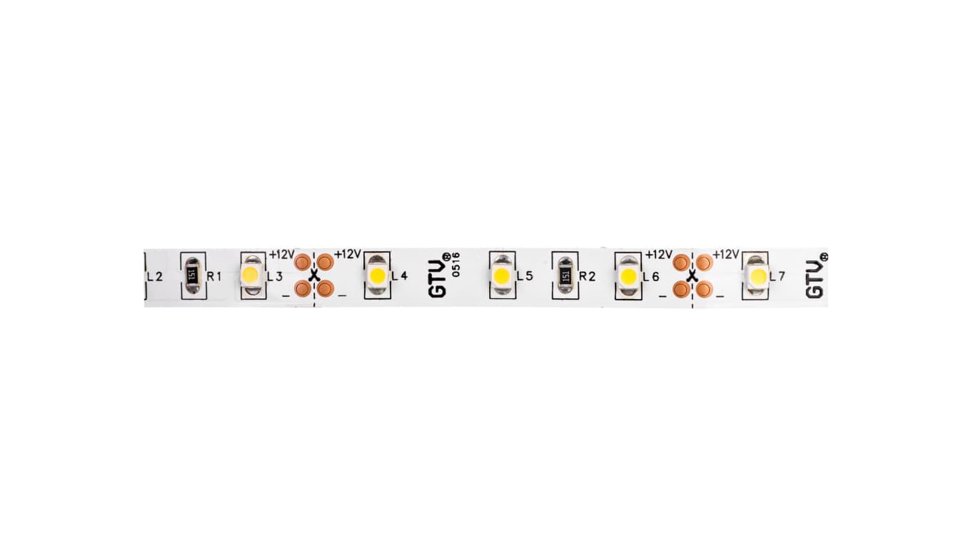 

Taśma LED FLASH 3528 300 LED ciepły biały 24W IP20 bez żelu 8mm rolka 5m LD-3528-300-20-CB