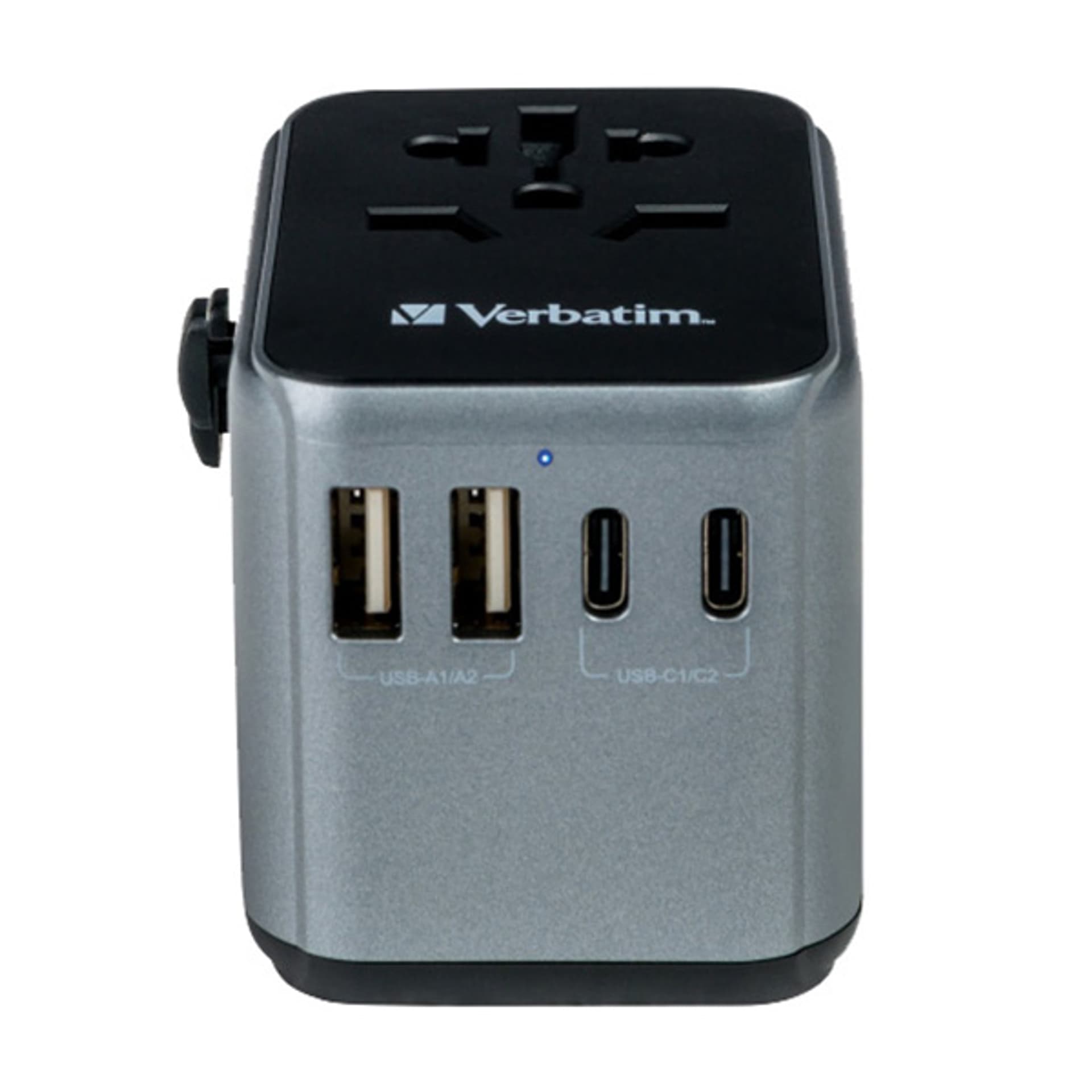 

VERBATIM POWER TRAVEL ADAPTOR UTA-03 100-250V USB PD30W + QC18W 49545