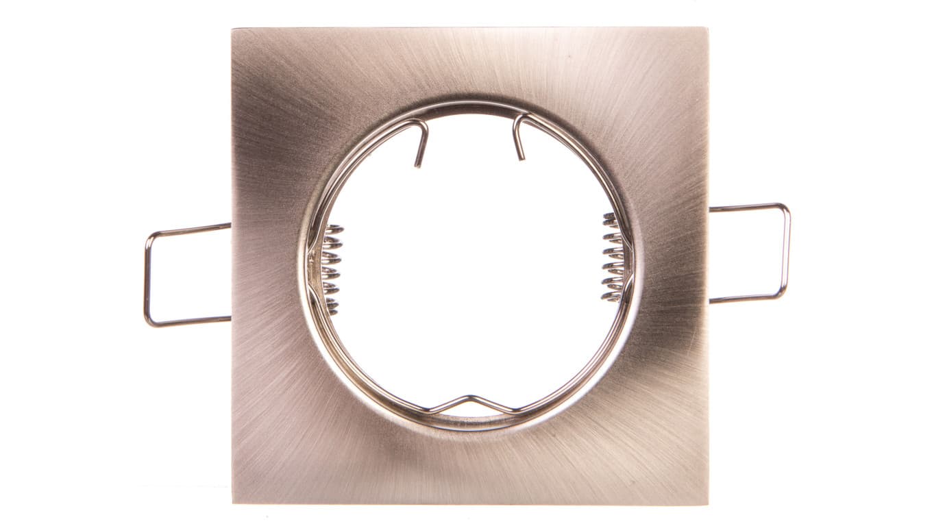 

Sufitowa oprawa punktowa PORTO, IP20, kwadrat, inox, TYP DS10