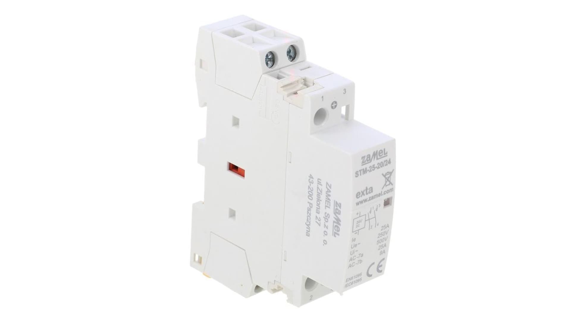 

Stycznik modułowy instalacyjny 25A 2Z 24V AC/DC typ: STM-25-20/24V EXT10000289