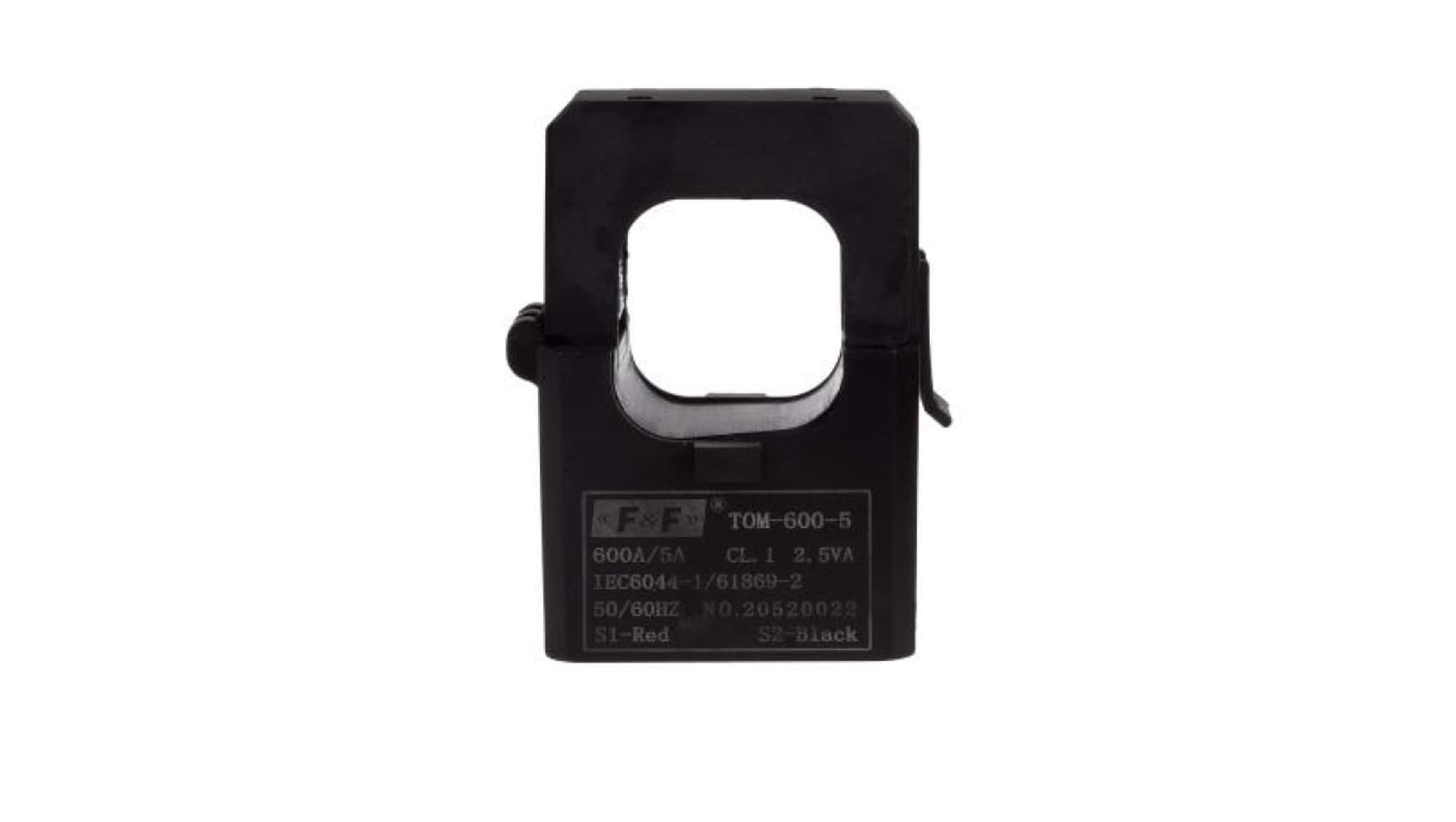 

Miniaturowy przekładnik prądowy z odpinanym rdzeniem 600/5A 2,5VA TOM-600-5