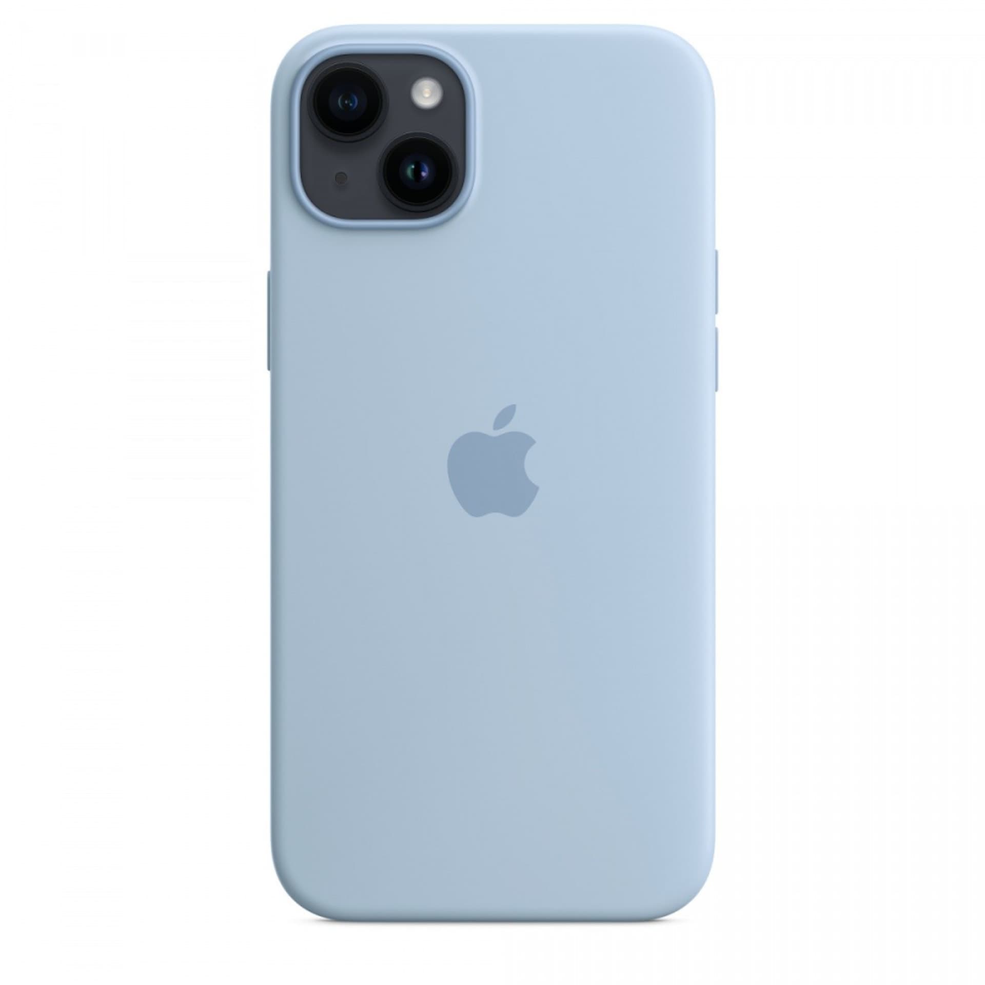 

Etui silikonowe z MagSafe do iPhonea 14 Plus - czysty błękit