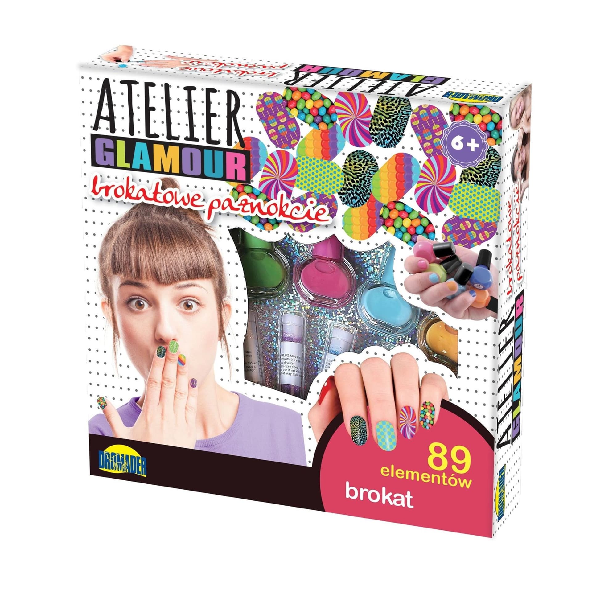 

ATELIER GLAMOUR BROKATOWE PAZNOKCIE