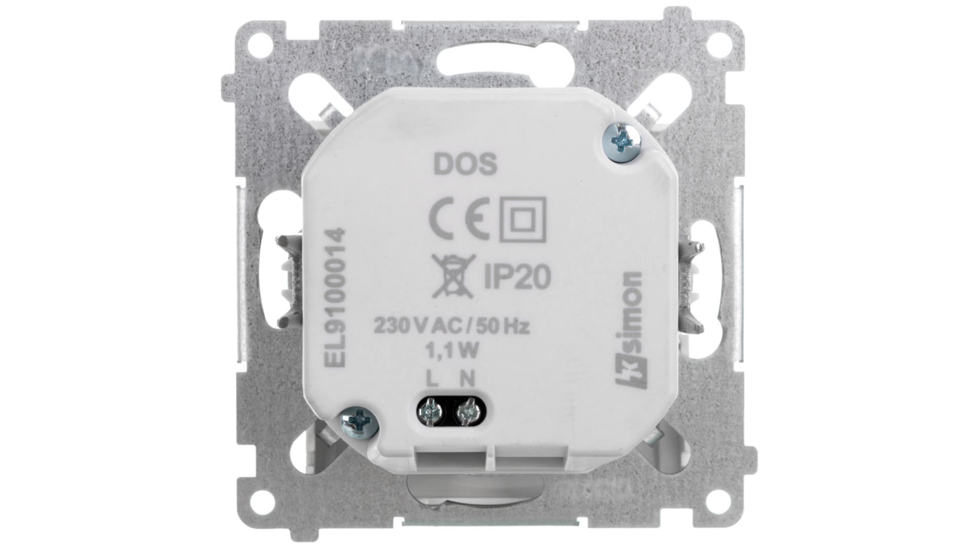 

Simon 54 Oprawa oświetleniowa LED 230V biały DOS.01/11