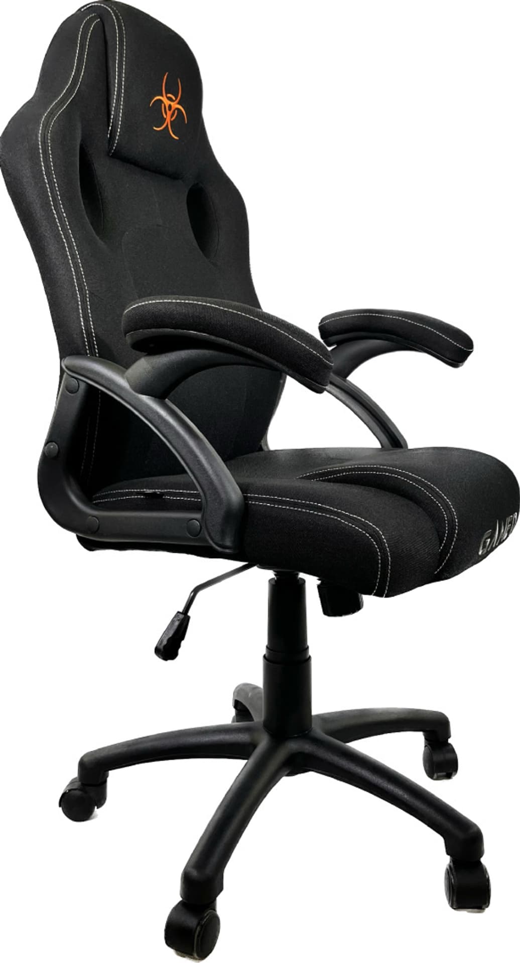 

.Fotel obrotowy do biurka CARRERA M BLACK FABRIC