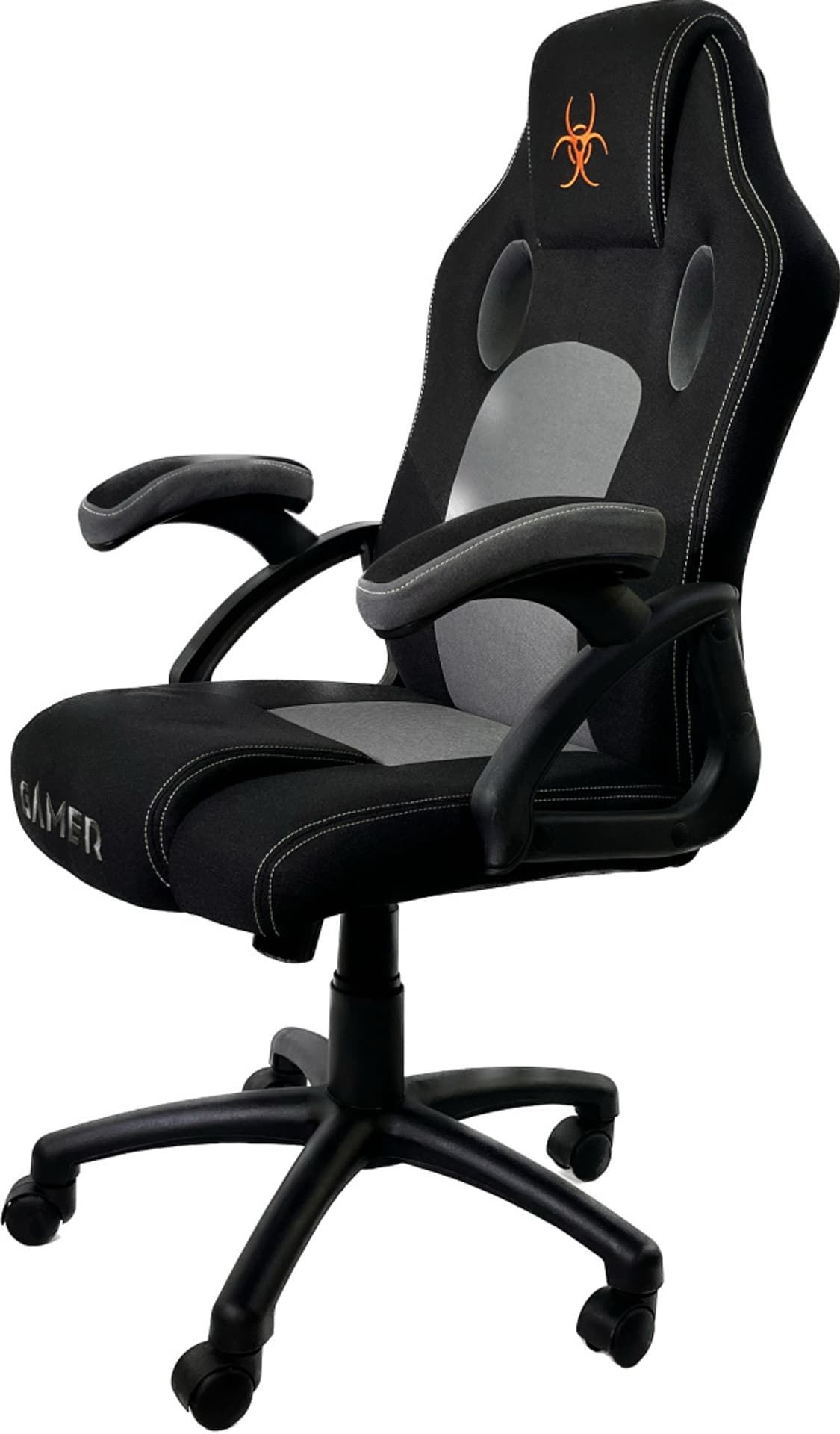 

.Fotel obrotowy do biurka CARRERA M GREY FABRIC