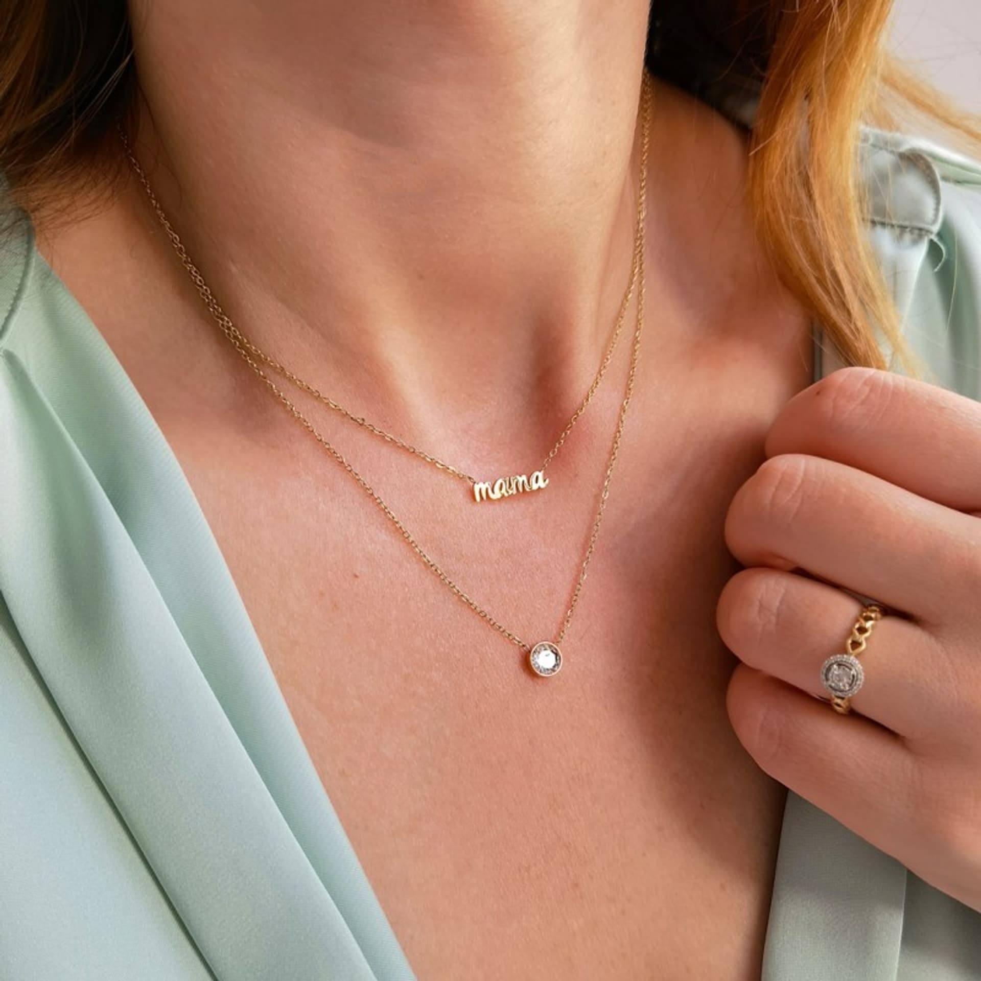 

Naszyjnik stal chirurgiczna pozłacana 14k gold NST1388
