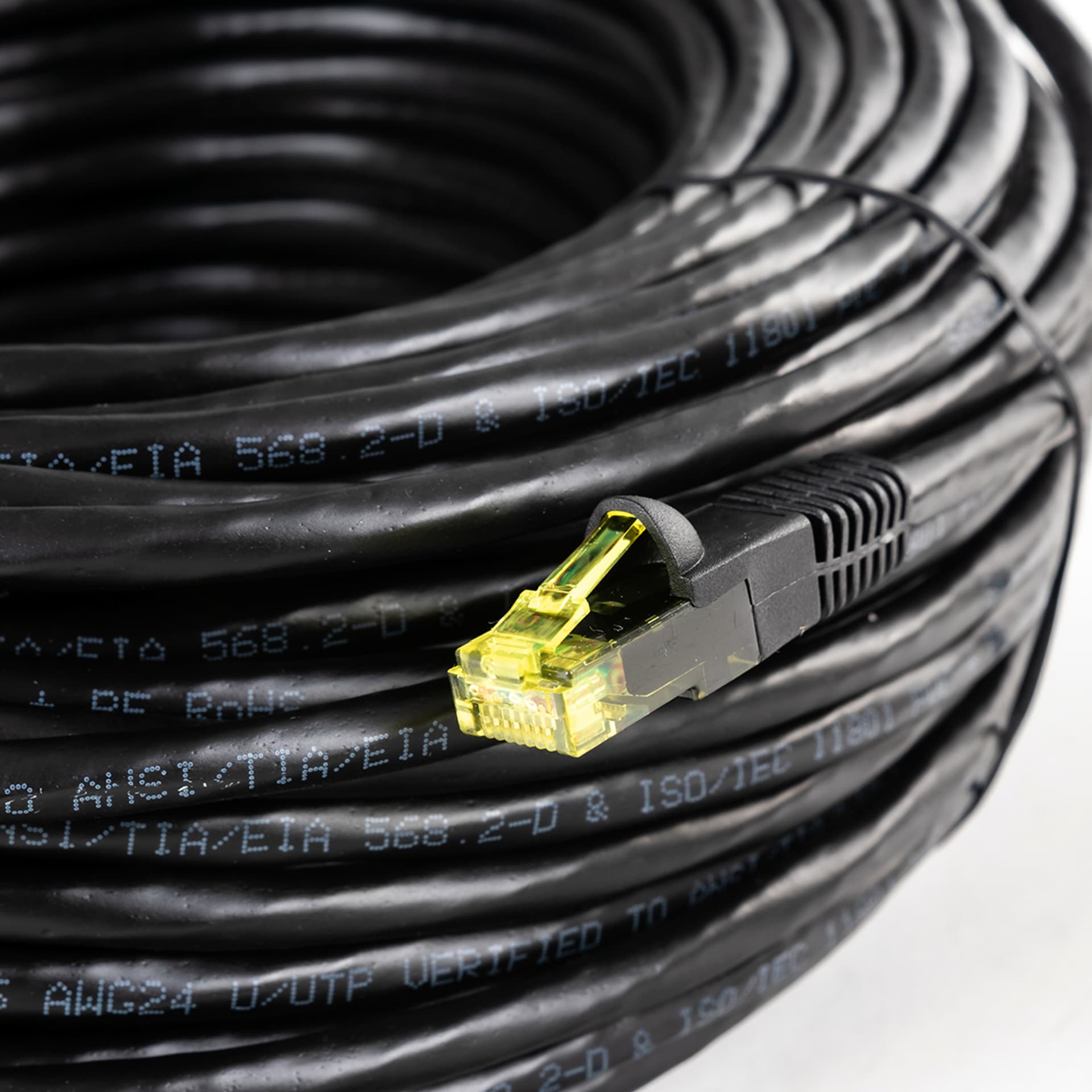 

Kabel RJ45 CAT 6 U/UTP AWG24 PE CU Fluke PoE 20m