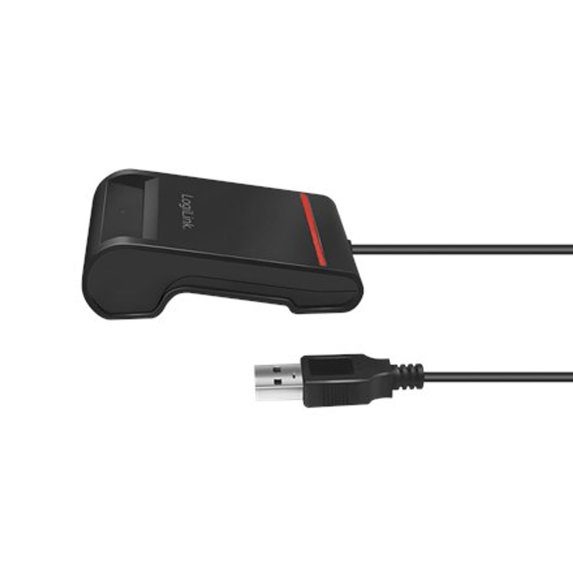 

Czytnik kart Logilink USB 2.0, do smart ID CR0047 Czarny