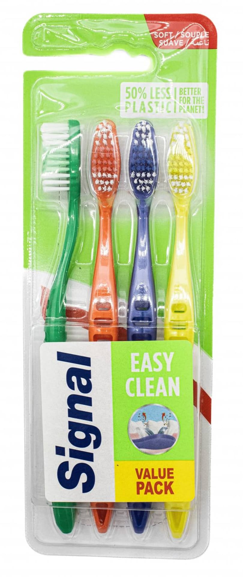 

Signal Easy Clean Medium Szczoteczka do Zębów 4 szt.