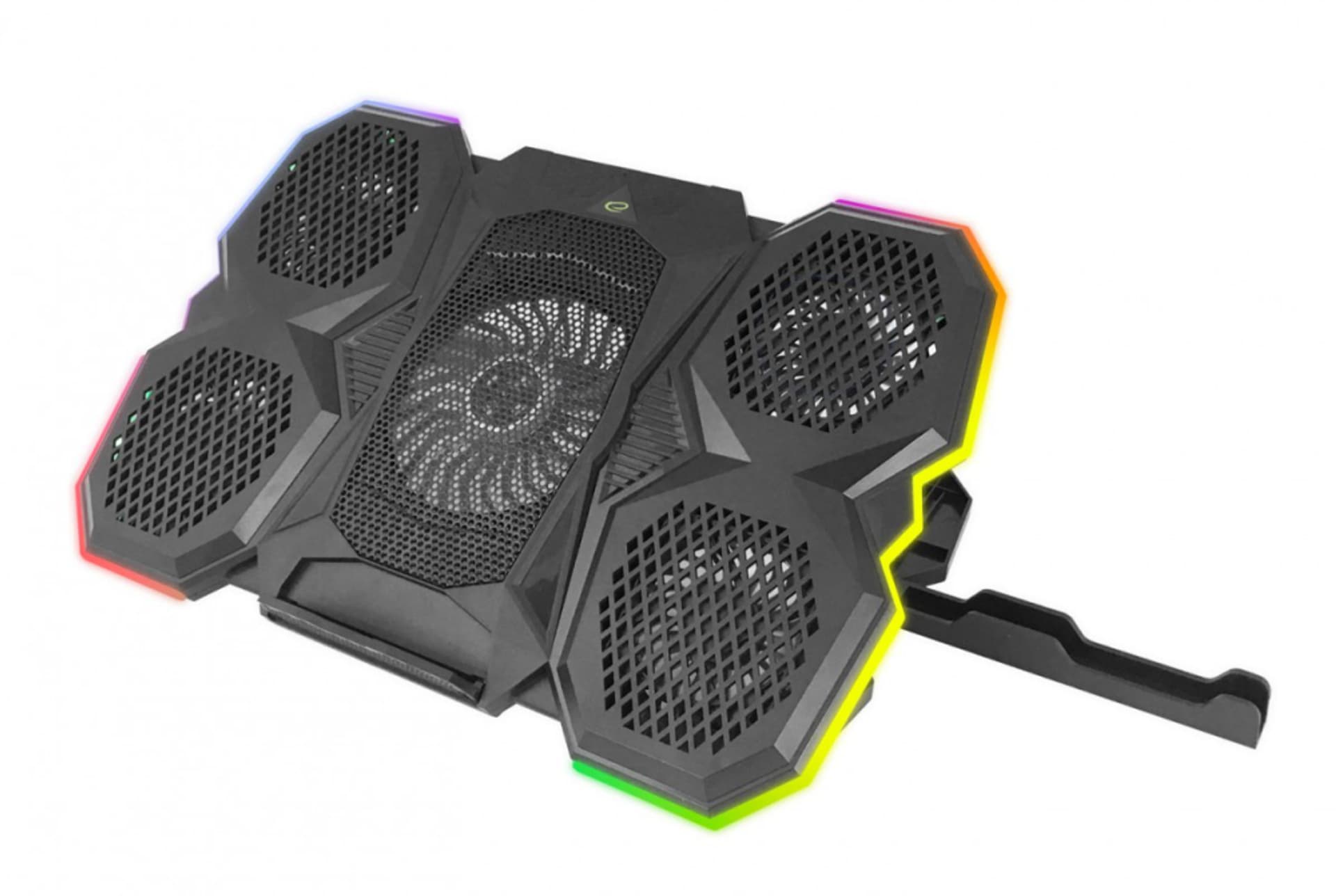 

EGC107 Esperanza podstawka chłodząca gaming pod notebook led rgb breva