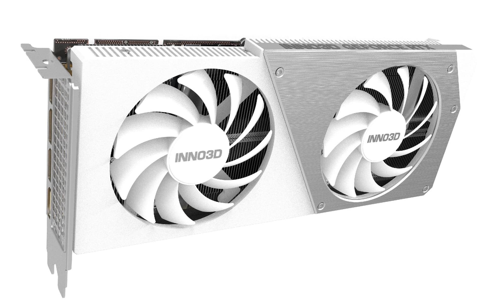 

Karta graficzna INNO3D GeForce RTX 4060 Ti TWIN X2 OC WHITE 8GB GDDR6 DLSS 3