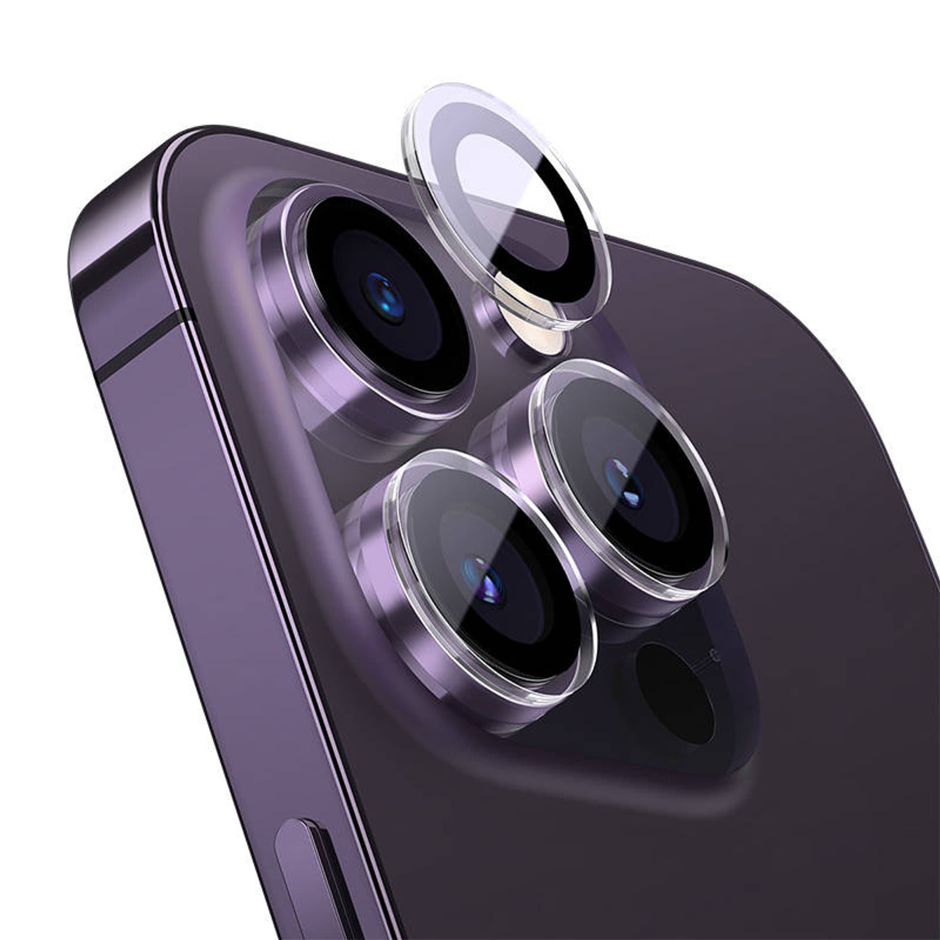 

Szkło hartowane na aparat Baseus Glare Repelling Corning do iPhone 14 Pro/14 Pro Max