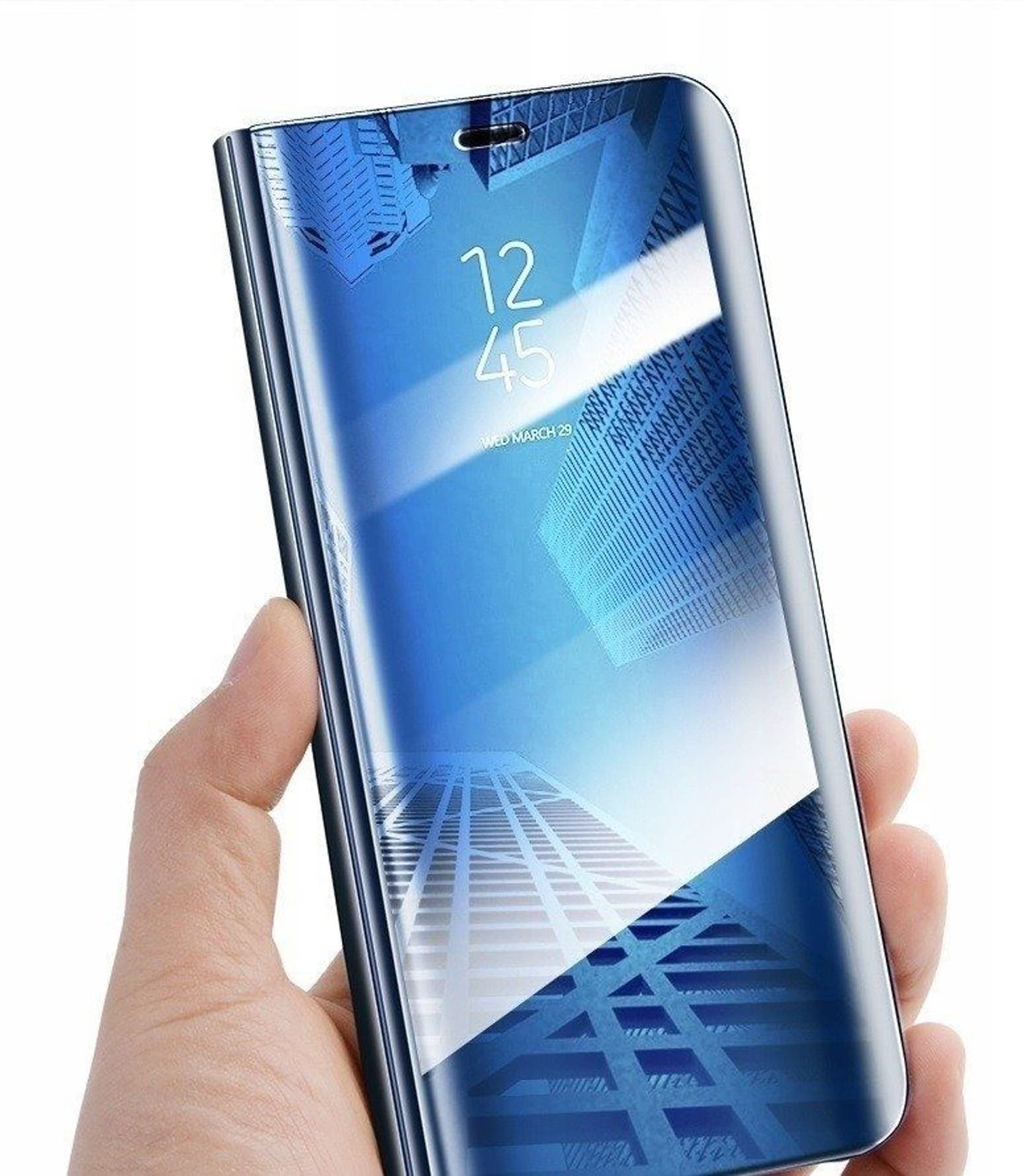 

Etui SAMSUNG GALAXY S20 ULTRA Clear View Cover z klapką niebieskie
