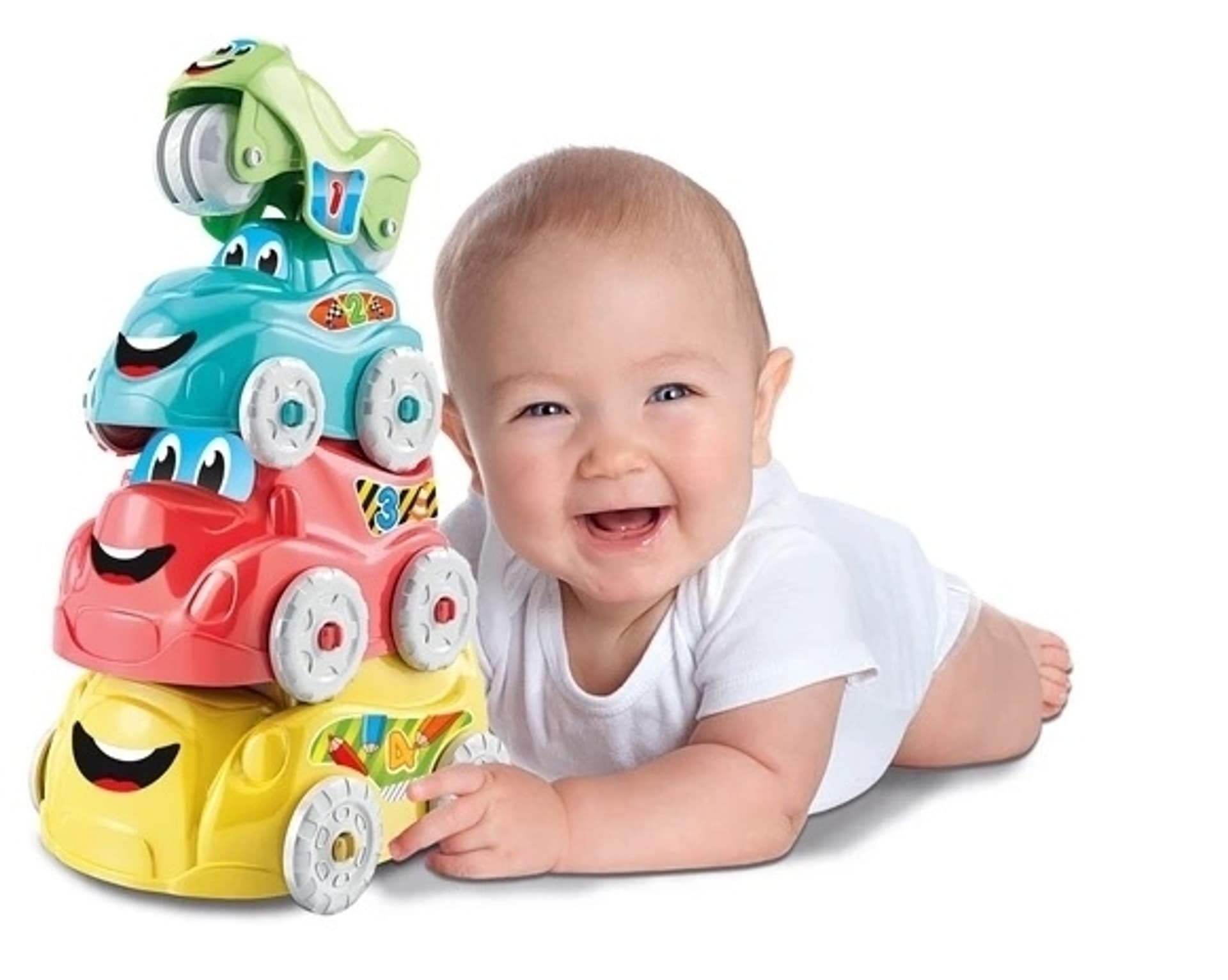 

Wieża z autek baby Clementoni