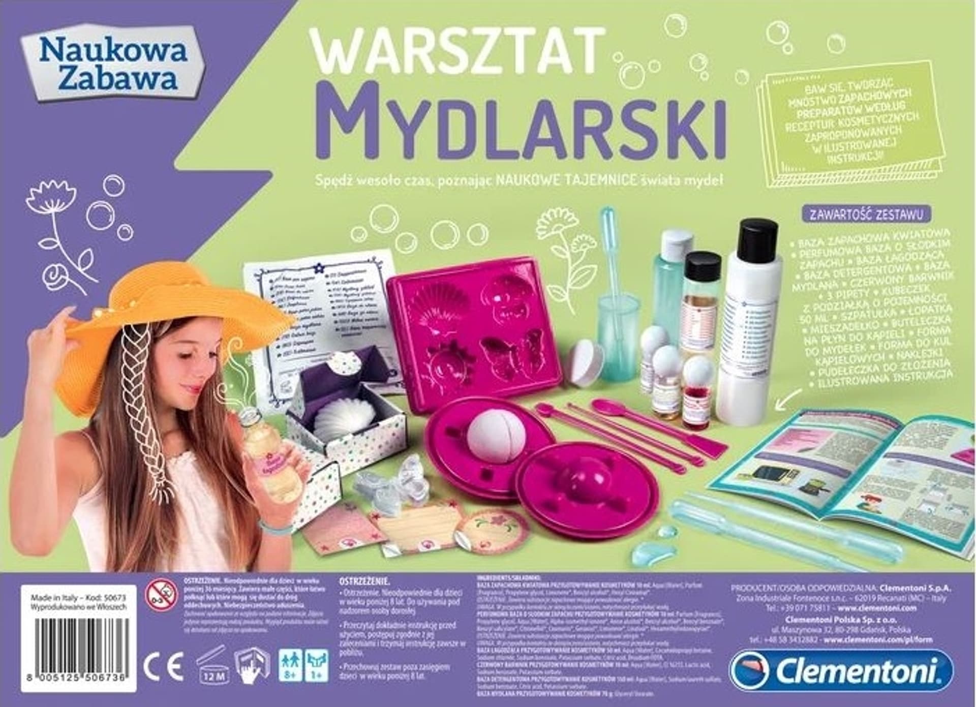 

Warsztat mydlarski Naukowa Zabawa Clementoni