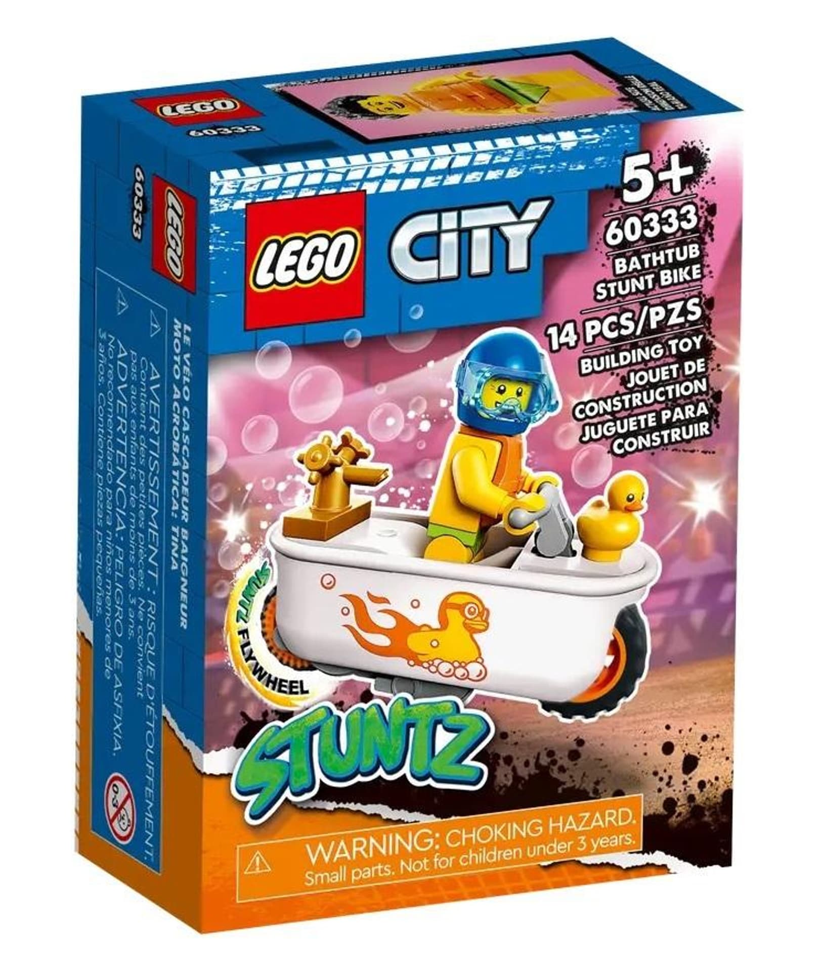 

Lego CITY 60333 Kaskaderski motocykl-wanna