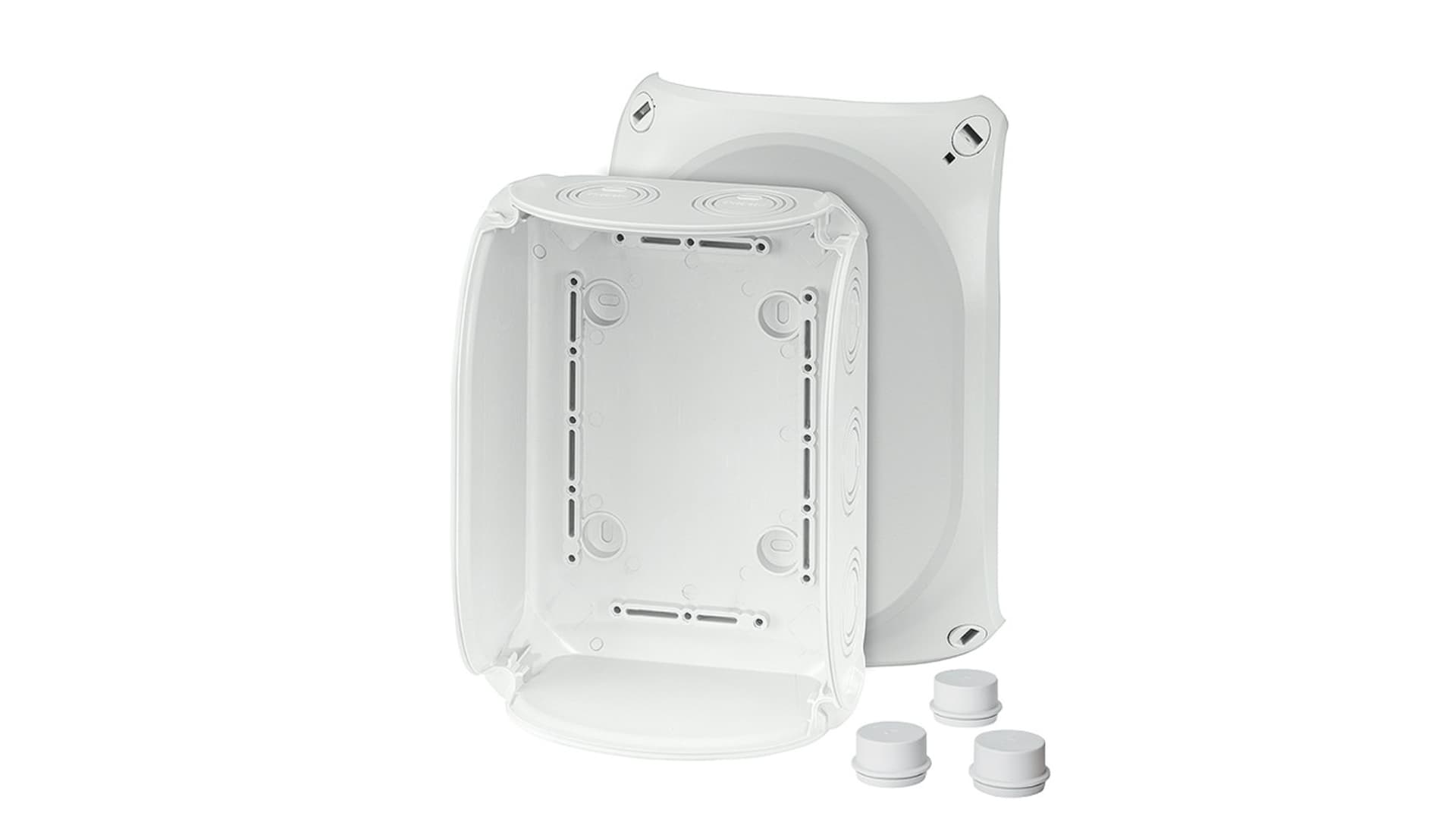 

Puszka odgałęźna 210x155x92 bez zacisków IP66 szara DK 1600 GZ 62000159