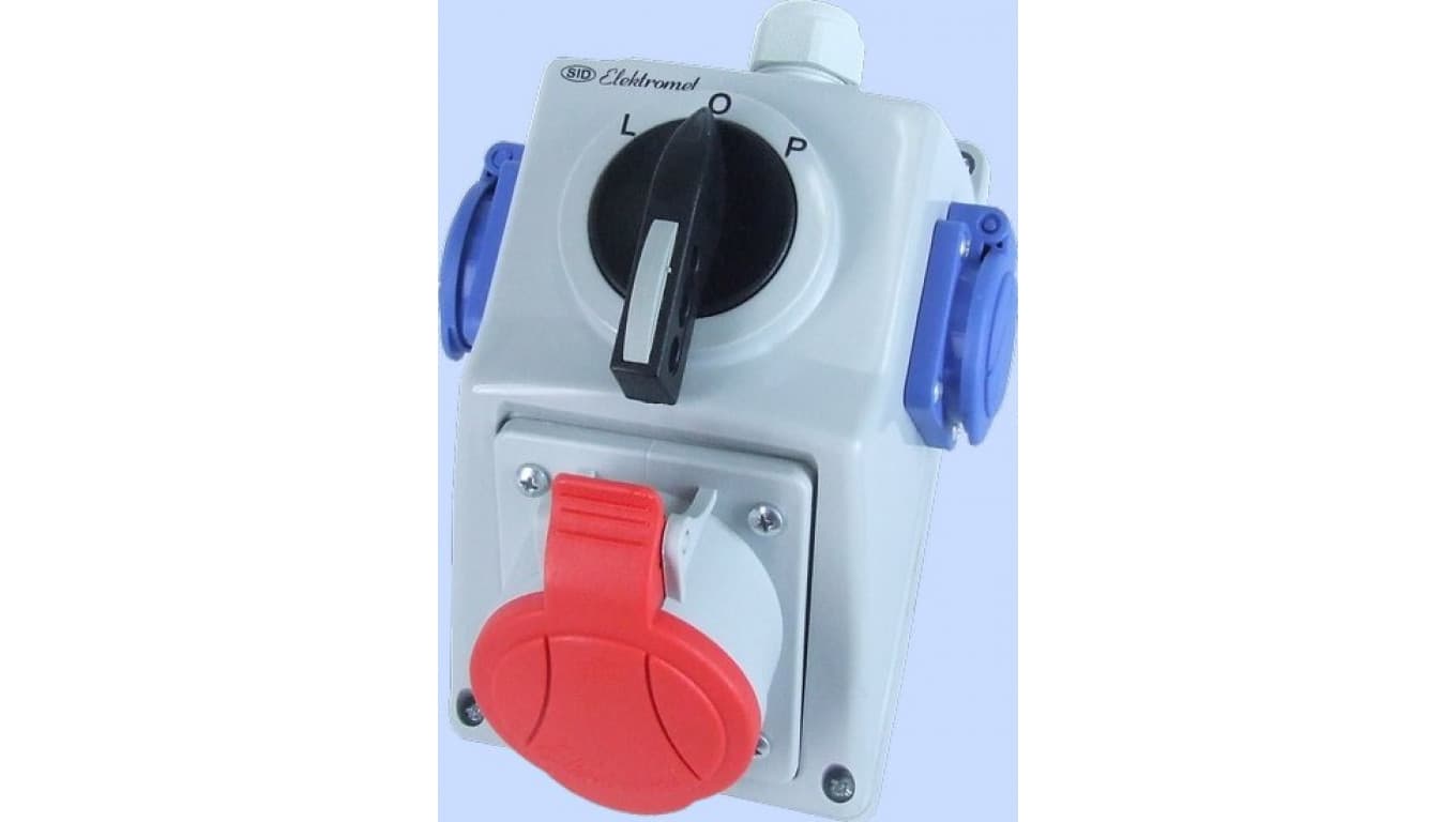 

Zestaw instalacyjny L-0-P 32A 5P + 2x 2P+Z IP54 C32-48.2N 974063