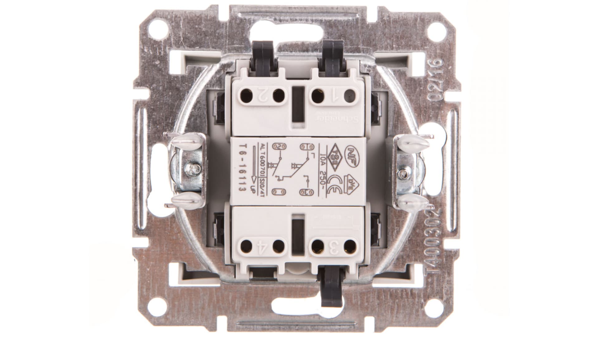 

ASFORA Przycisk żaluzjowy bez ramki aluminium EPH1300161