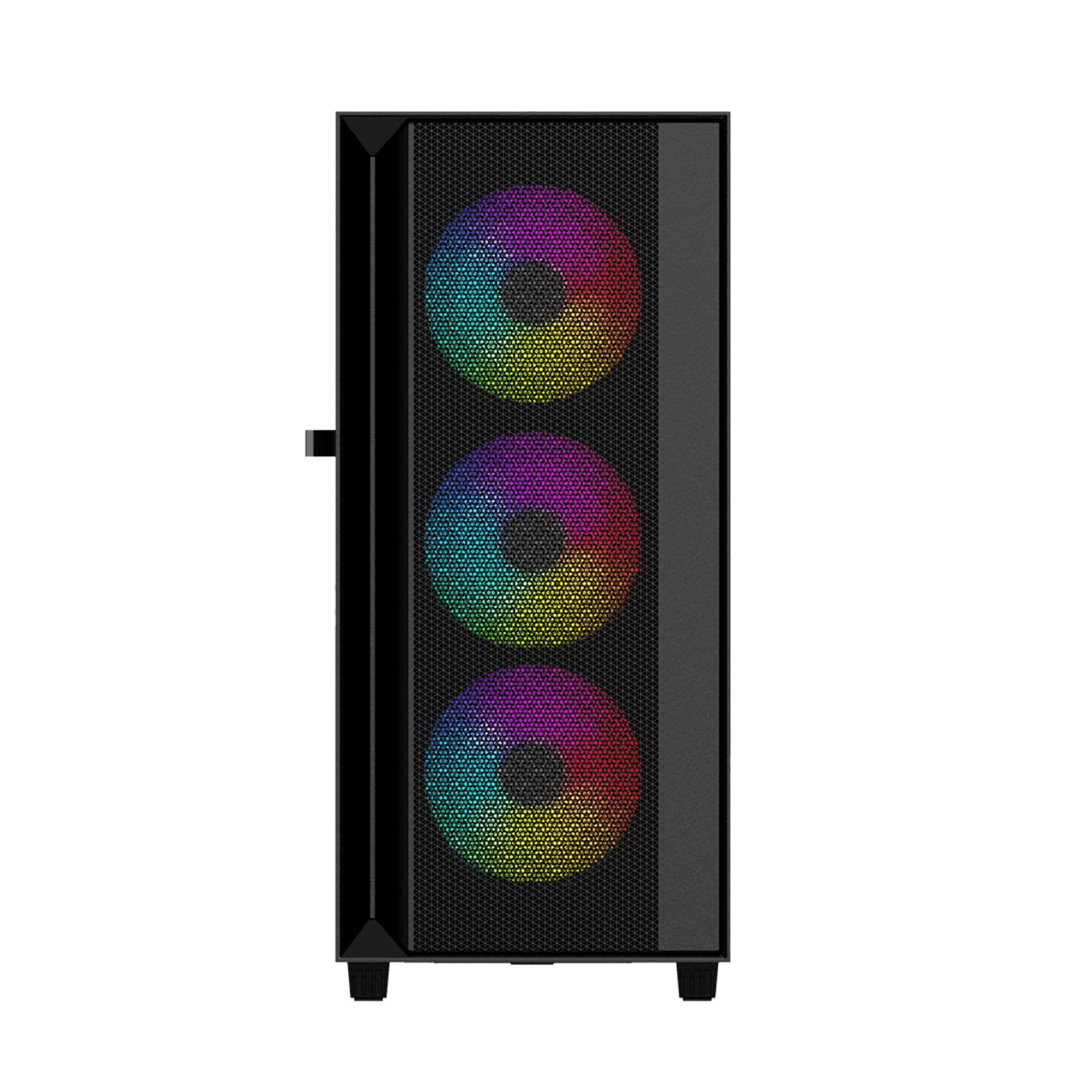 

GEMBIRD OBUDOWA FORNAX 4000 MIDI-TOWER (2X USB 3.0, 1X USB 2.0, HD AUDIO, SZKLANY PANEL BOCZNY, PODŚWIETLENIE ARGB) CZARNA, 2x usb 3.0/1x usb 2.0/hd audio/szklany panel boczny/podświetlenie argb) czarn
