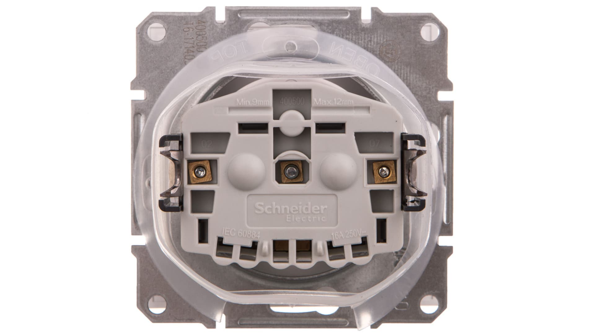 

ASFORA Gniazdo 2P+PE IP44 do systemu ramkowego aluminium EPH2800661