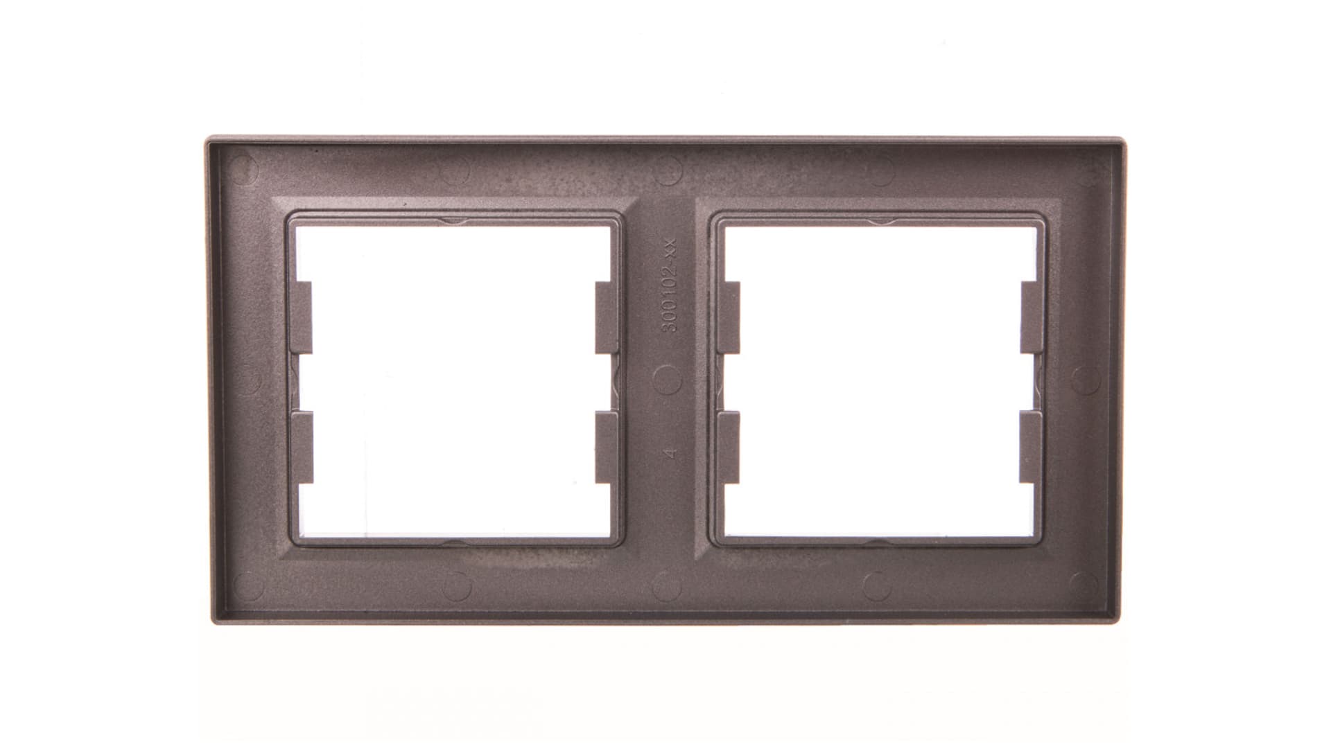 

ASFORA Ramka 2-krotna pozioma stal EPH5800262