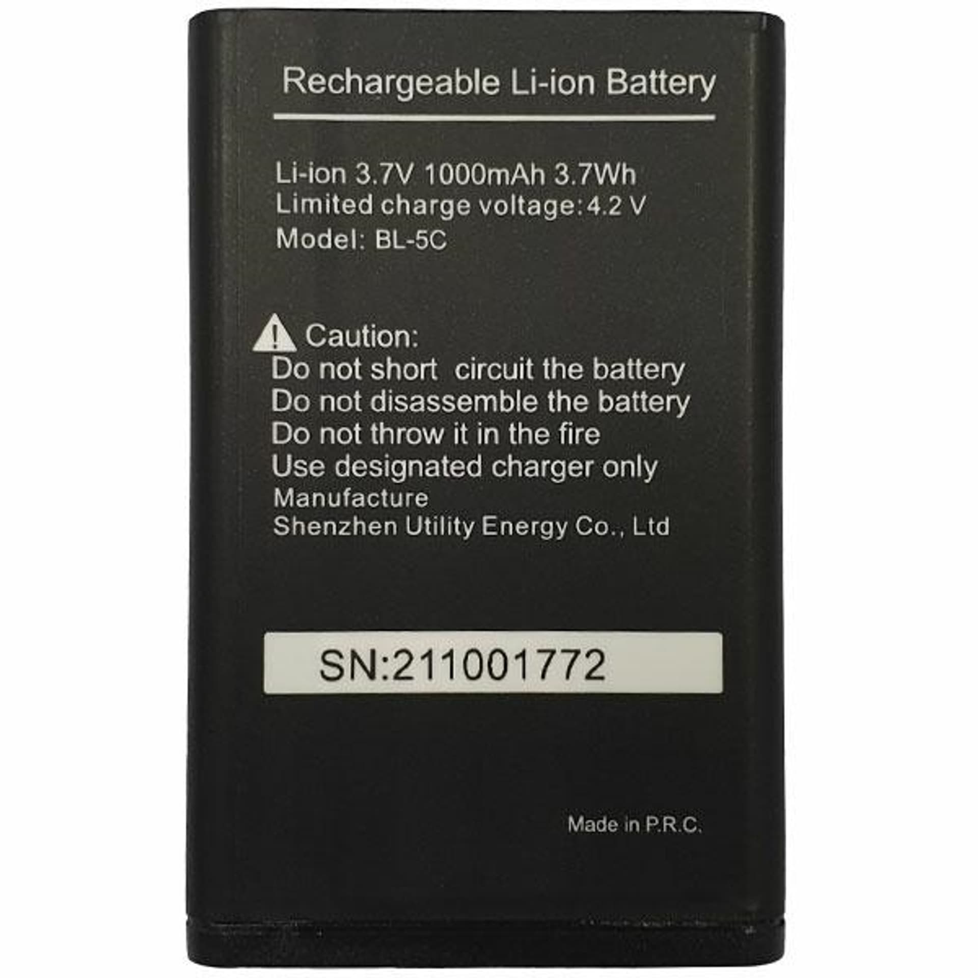 

Bateria Maxcom MM35D/36D/142/143/428/460 /560 1000 1000mAh NTC BL-5C