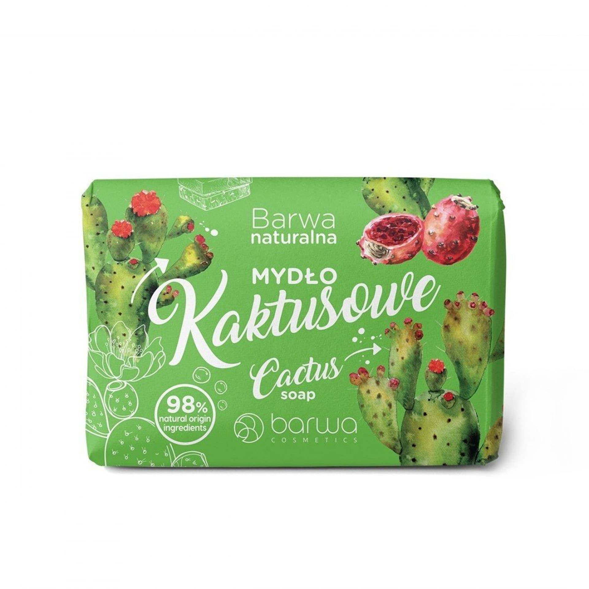 

Barwa Naturalna Mydło w kostce Kaktusowe