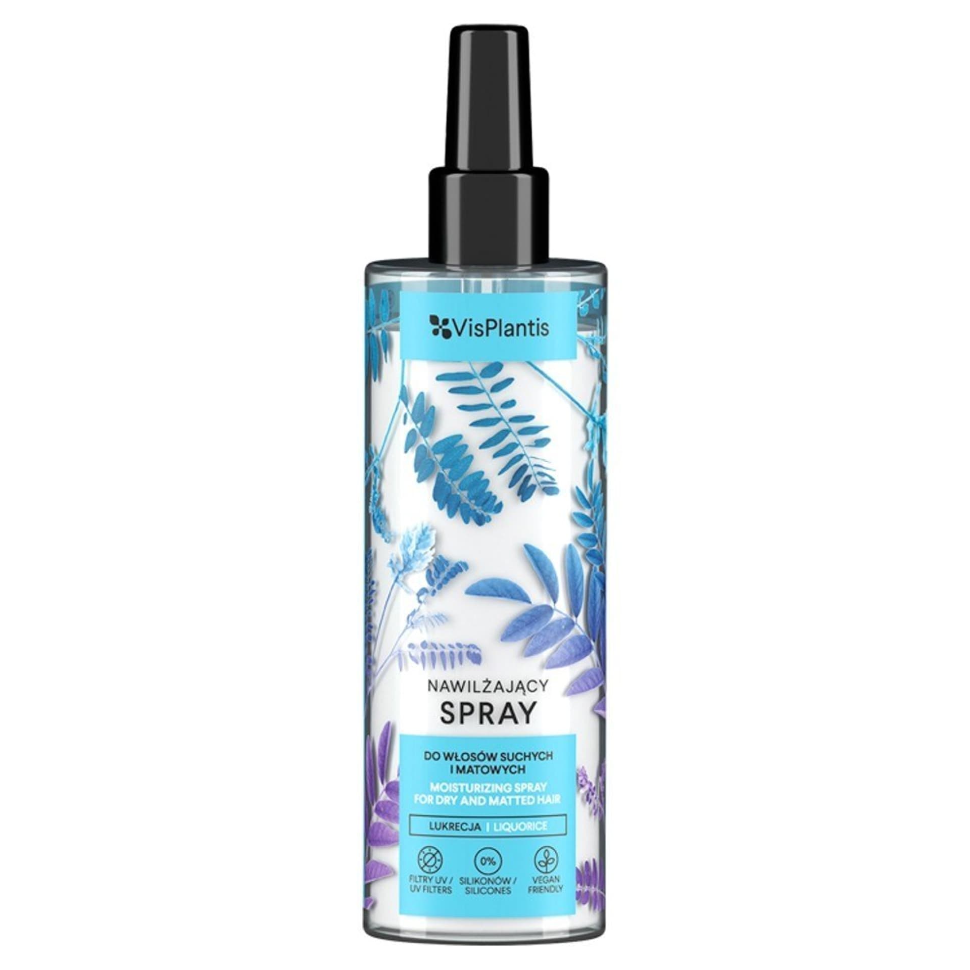 

Vis Plantis Nawilżający Spray z Lukrecją do Włosów Suchych i Matowych 200ml