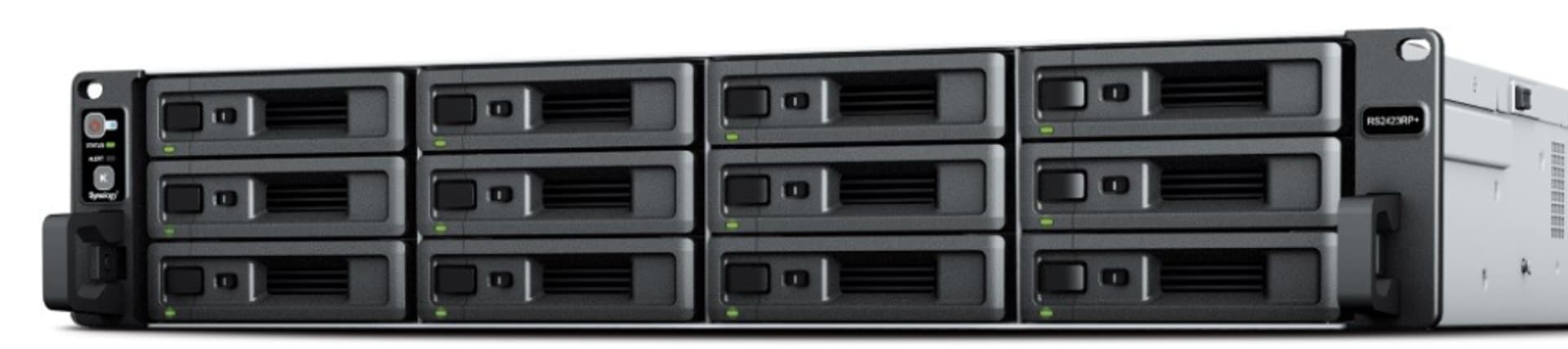 

Synology RackStation RS2423+ 12-kieszeniowy V1780B, Częstotliwość procesora 3,6 GHz, 8 GB, DDR4, 0,1,5,6,10, Hybr, 1x10GbE, 2x1G