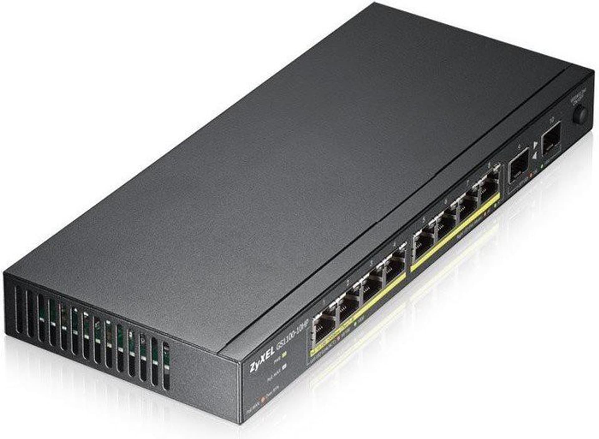 

Przełącznik ZYXEL GS1100-10HP GS1100-10HP-EU0101F 8x 10/100/1000 PoE
