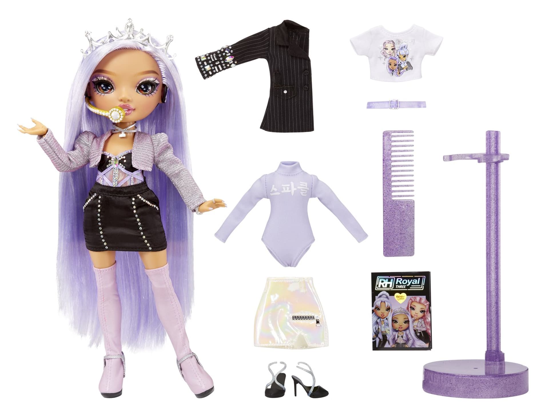 

MGA Lalka RV Rainbow High - Tiara Song (Lilac) 578420, Lilac) 57842
