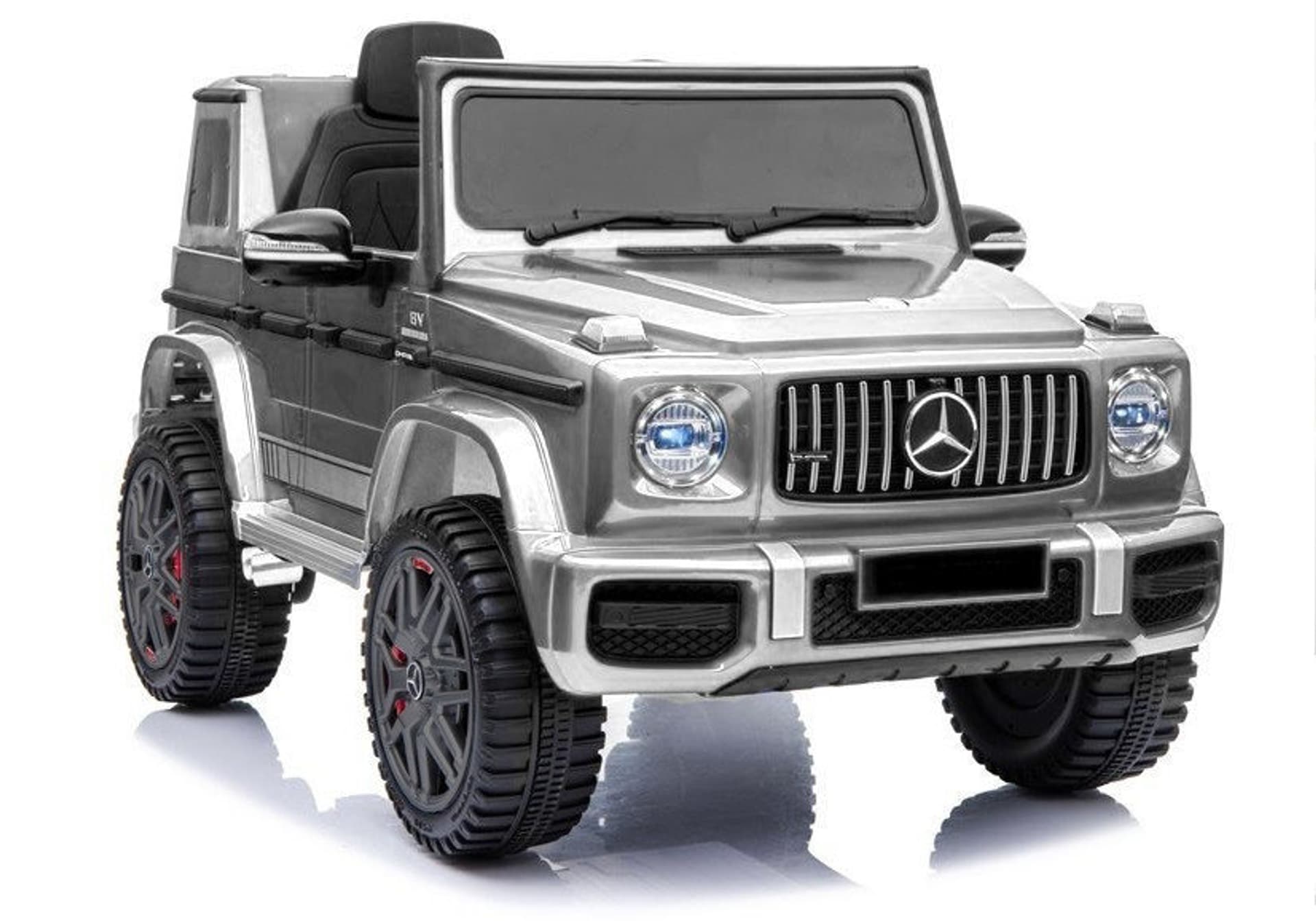 

Auto na akumulator Mercedes G63 Srebrny Lakier