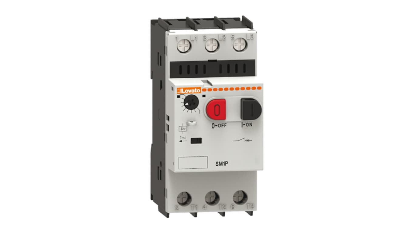 

Wyłącznik silnikowy SM1P0250 z przyciskami 1,6-2,5A 100kA 400V SM1P0250