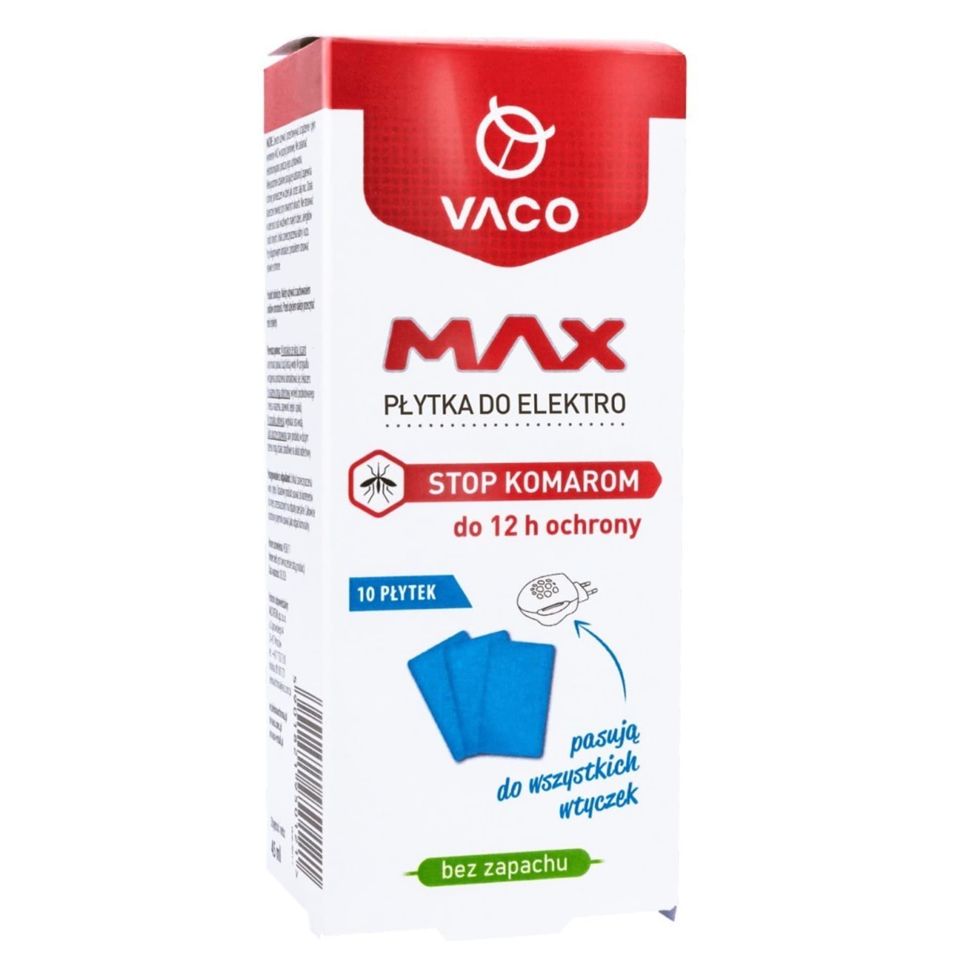 

VACO Wkład do Elektro MAX + płytki na komary 1op.-10szt.