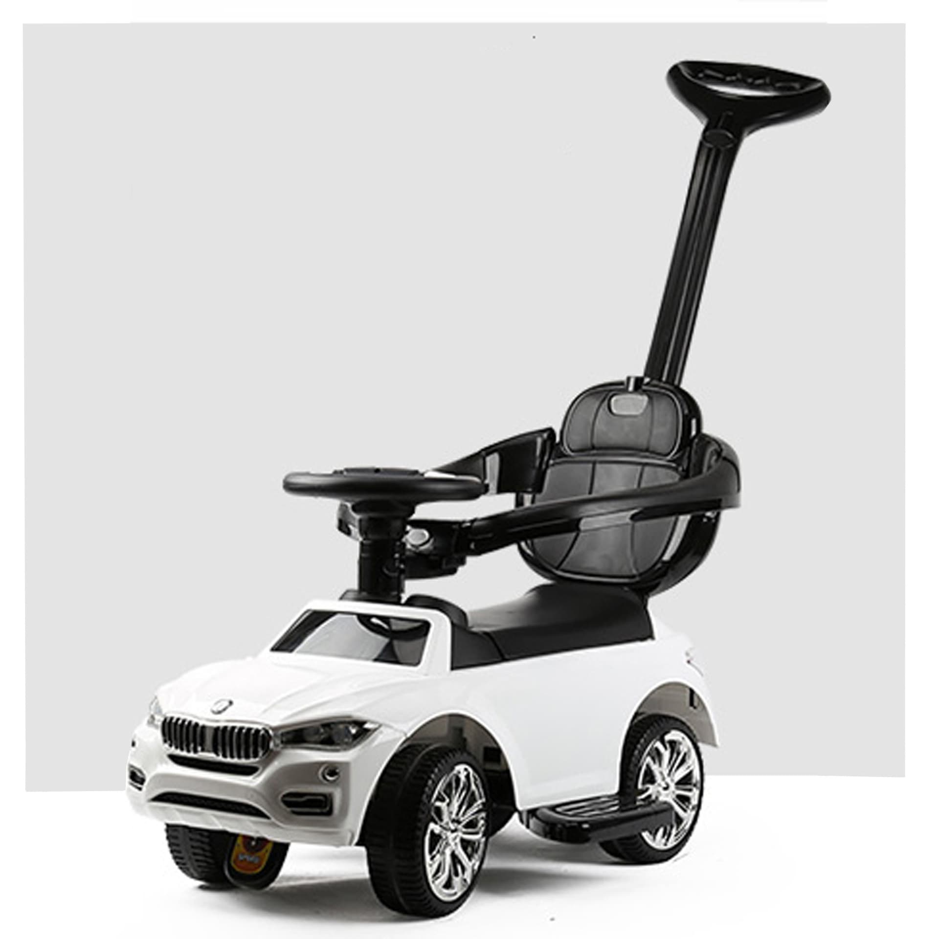 

DUŻY JEŹDZIK CHODZIK PCHACZ AUTO SAMOCHÓD 4 W1 CICHE KOŁA