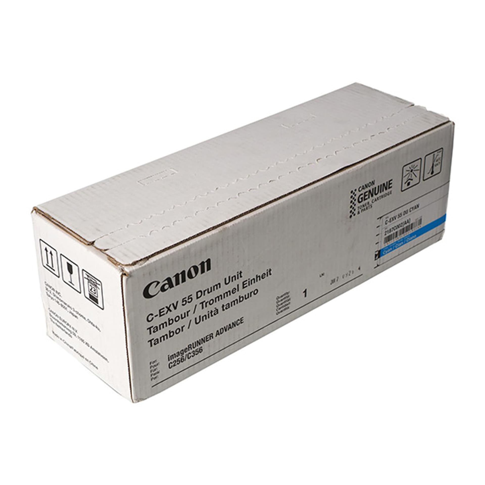 

Canon oryginalny bęben C-EXV55 C, cyan, 2187C002, 45000s, Canon iR-ADV C256i, C356i, C356P