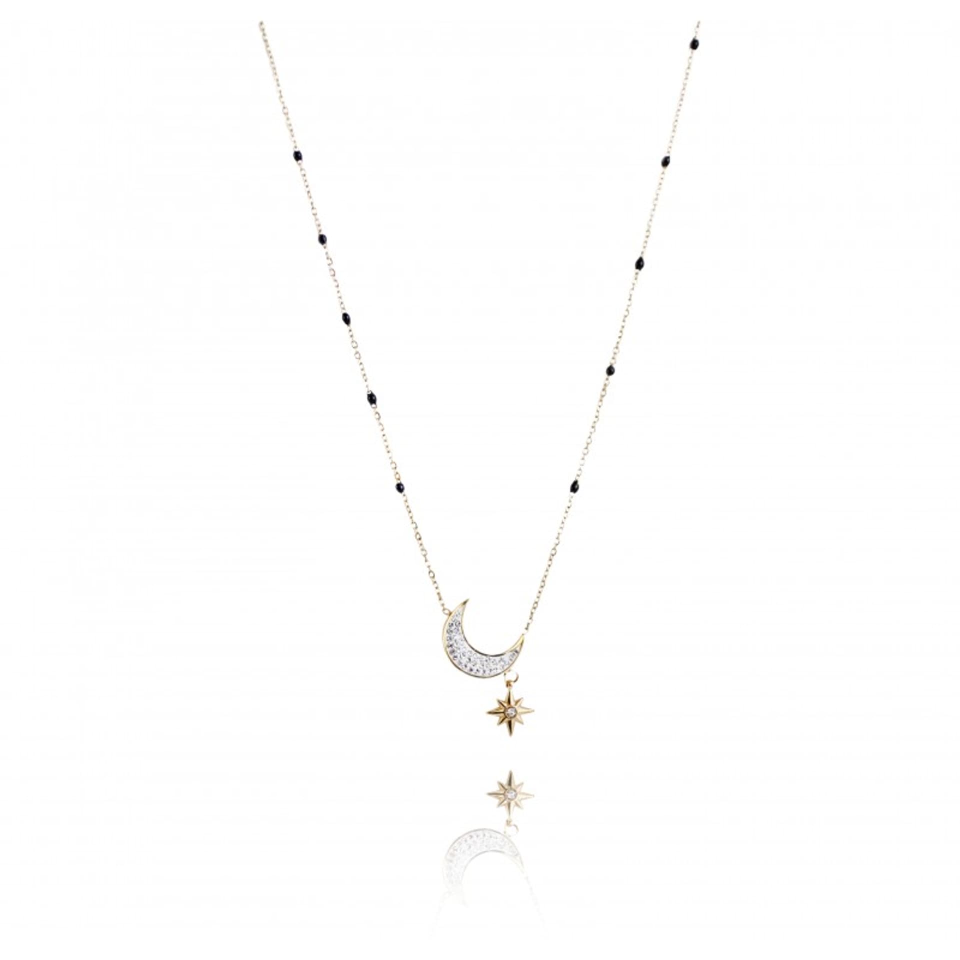 

Naszyjnik stal chirurgiczna pozłacana 14k gold NST1613