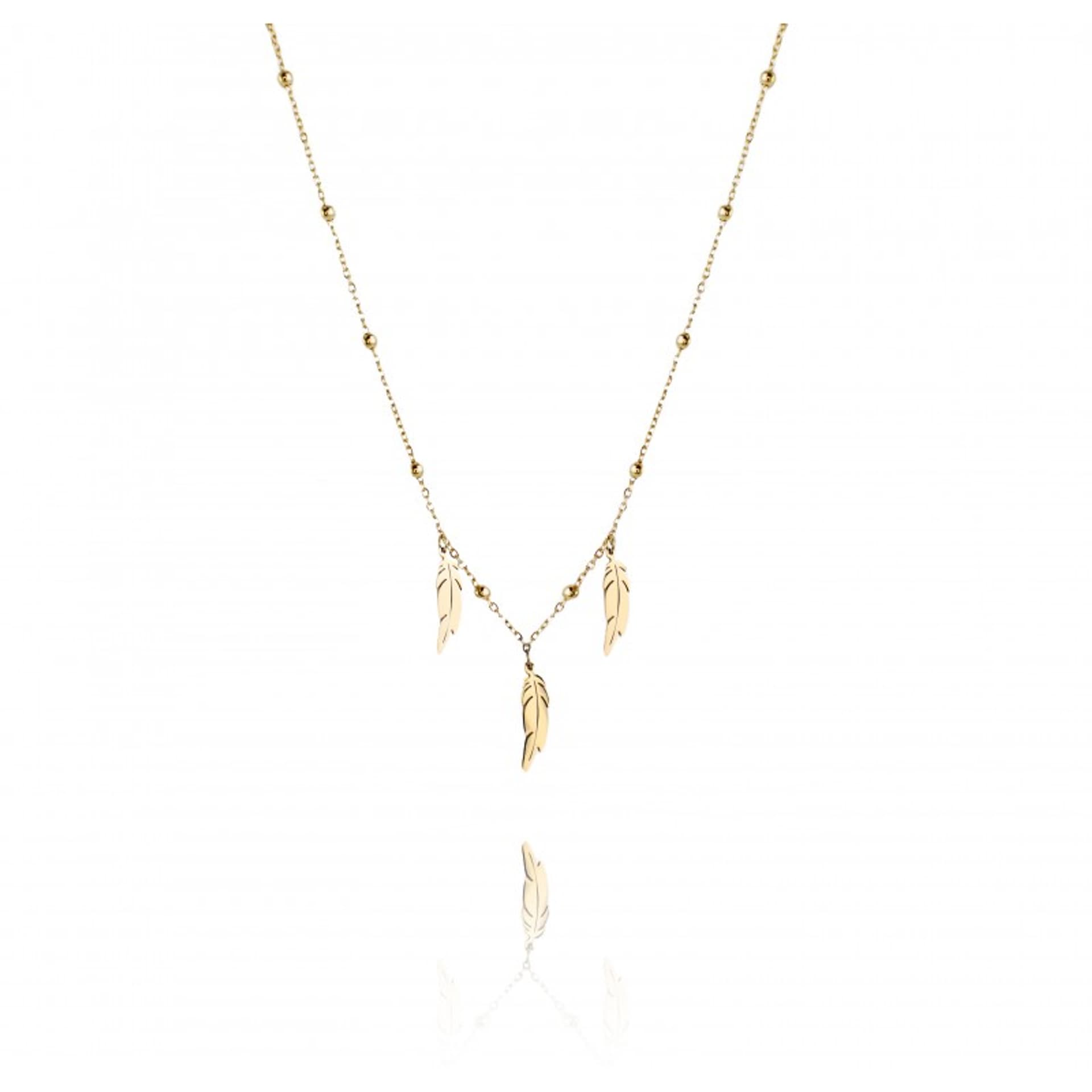 

Naszyjnik stal chirurgiczna pozłacana 14k gold NST1619