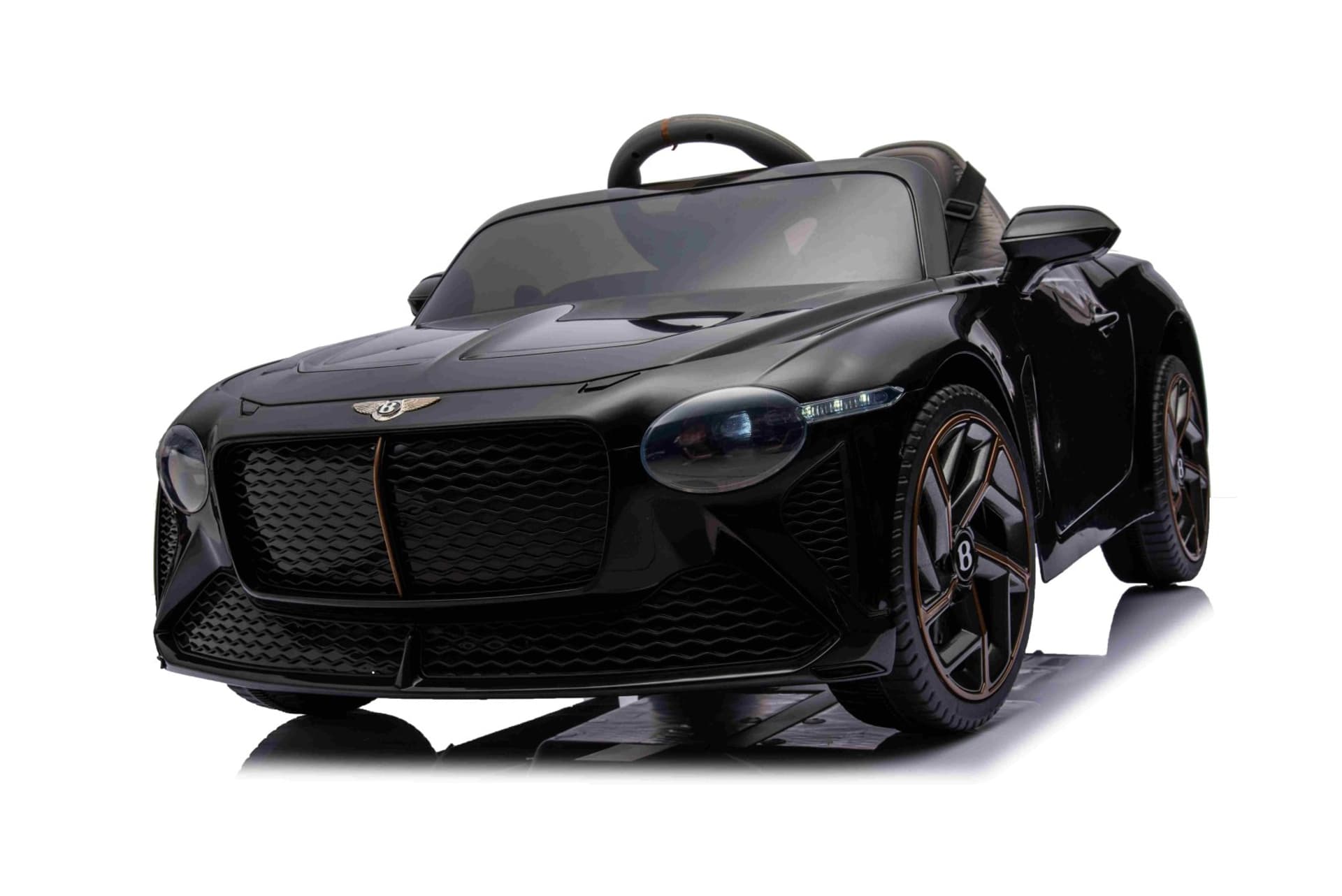 

Autko Bentley Bacalar na akumulator dla dzieci Czarny + Pilot + EVA + Wolny Start + Audio LED