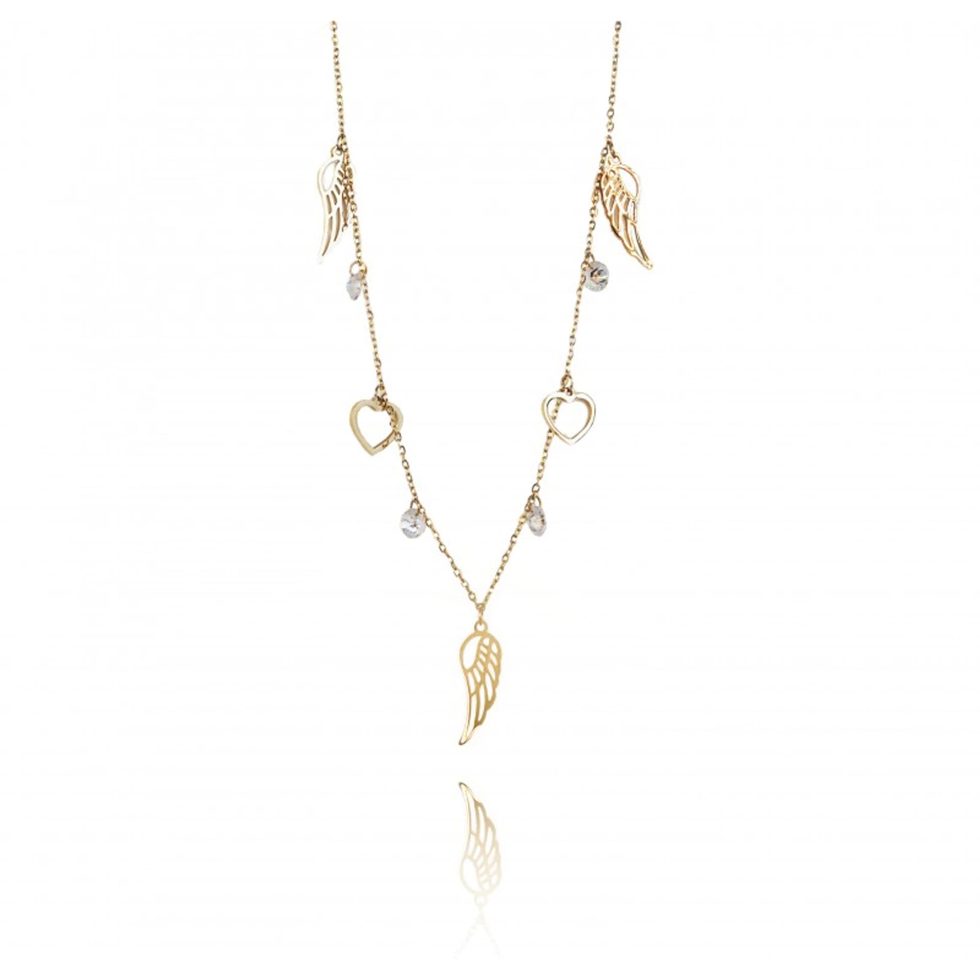 

Naszyjnik stal chirurgiczna pozłacana 14k gold NST1612