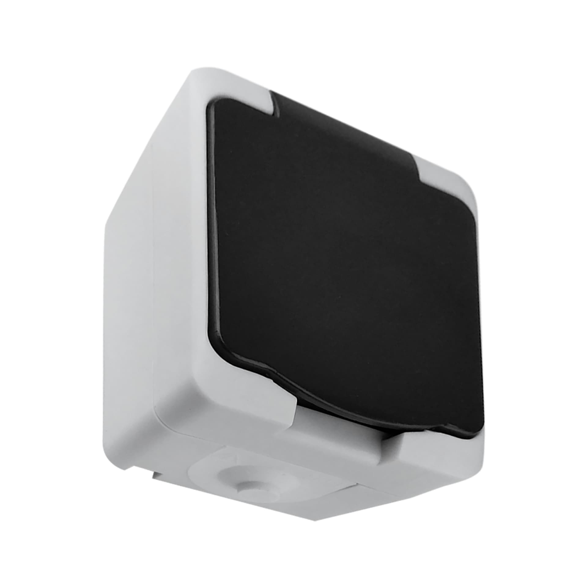 

Gniazdo pojedyncze 2P+Z AQUATIC MINI IP 54 Biało-Czarne, 10 sztuk