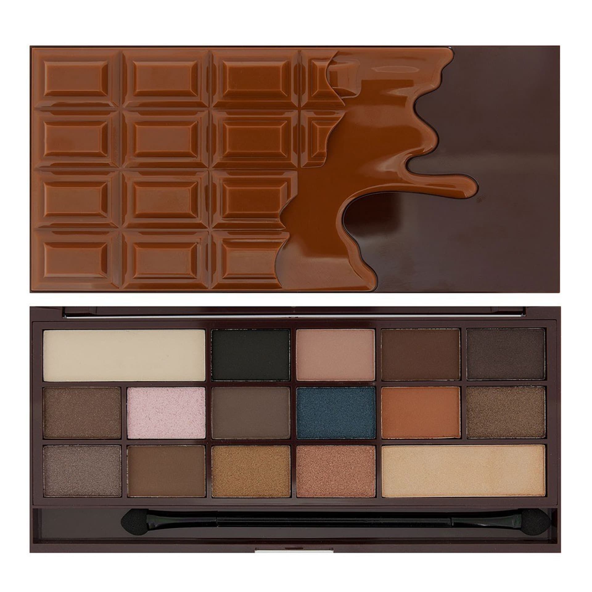 

Makeup Revolution Palette Zestaw cieni do powiek Chocolate Salted Caramel 22g (16 kolorów)