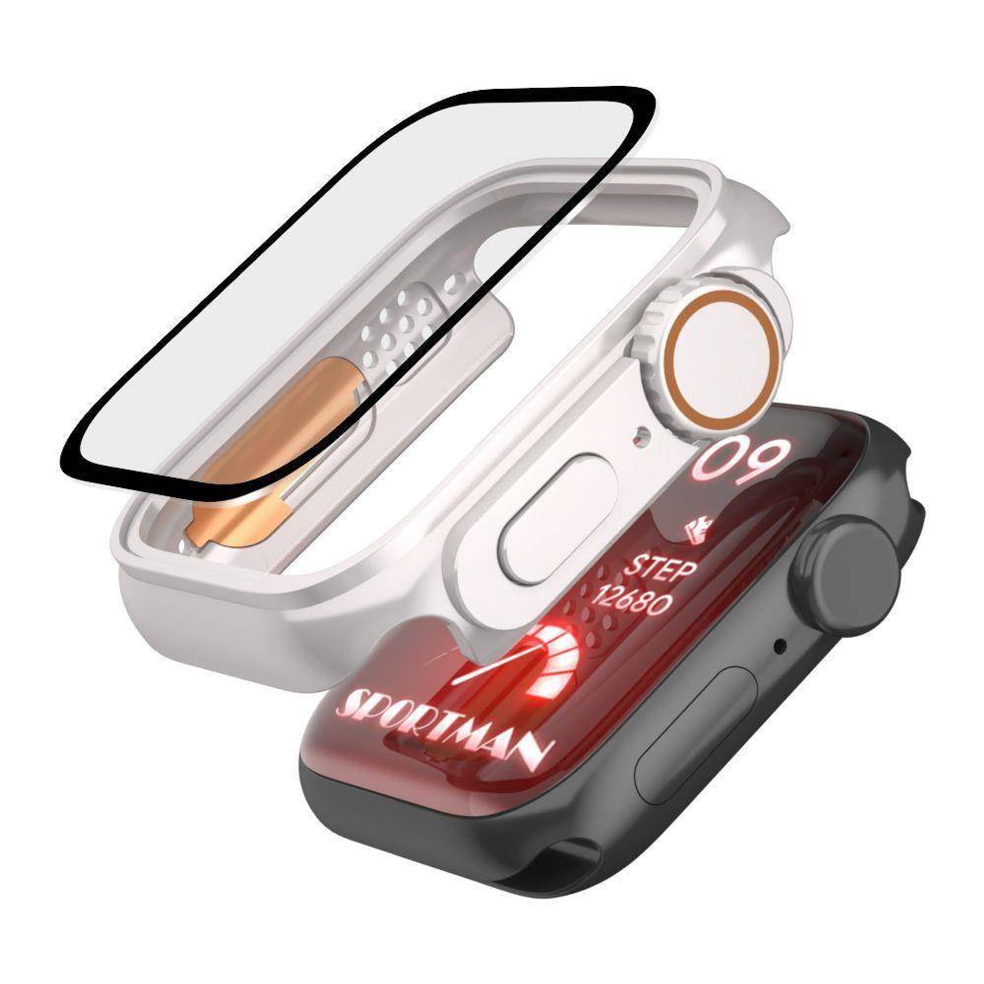 

Etui APPLE WATCH 7 / 8 (45MM) Tech-Protect Defense360 grantaowe pomarańczowe, 45mm) tech-protect defense360 grantaowe pomarańczow