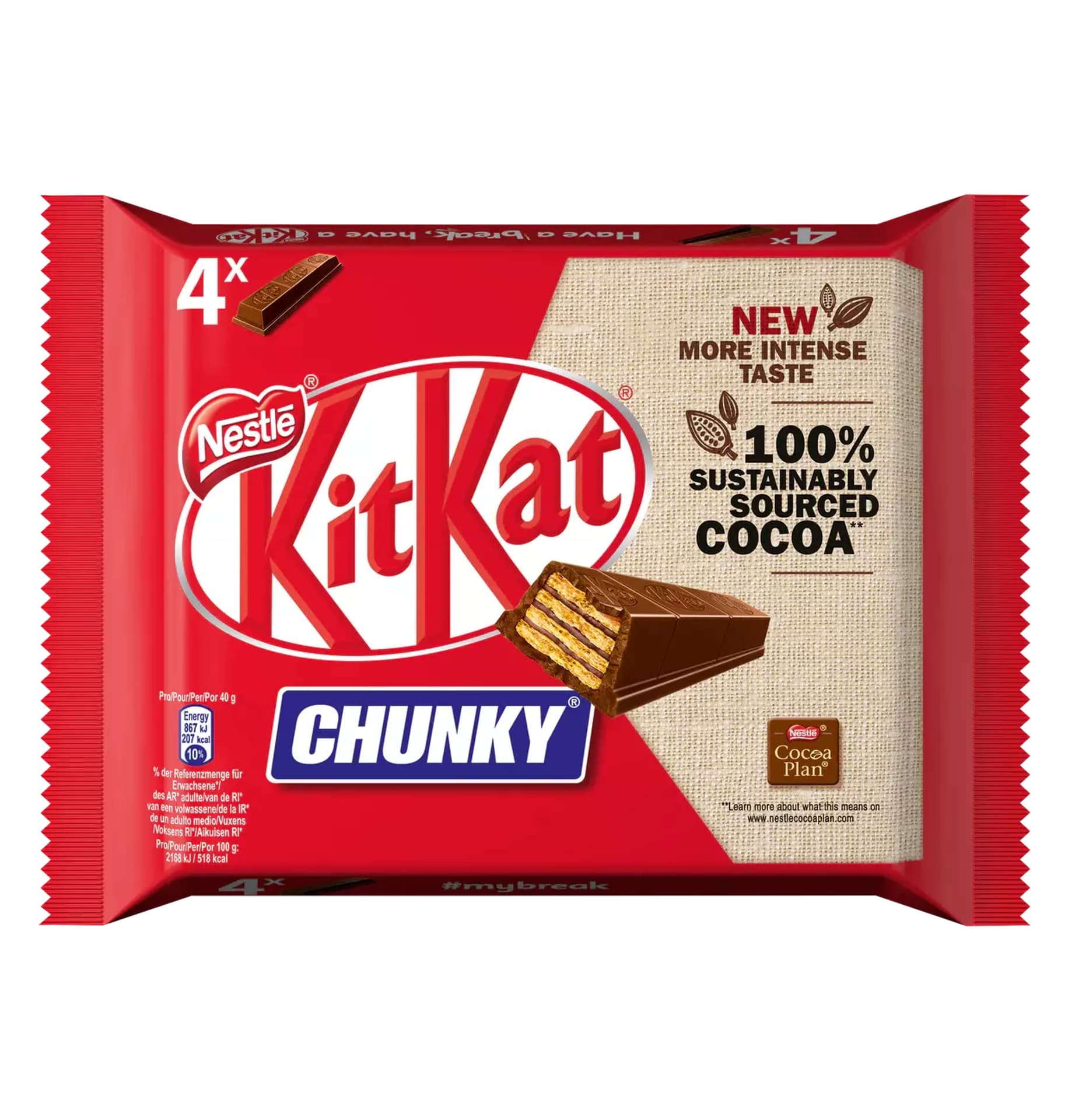 

Nestle KitKat Chunky 4x40 g
