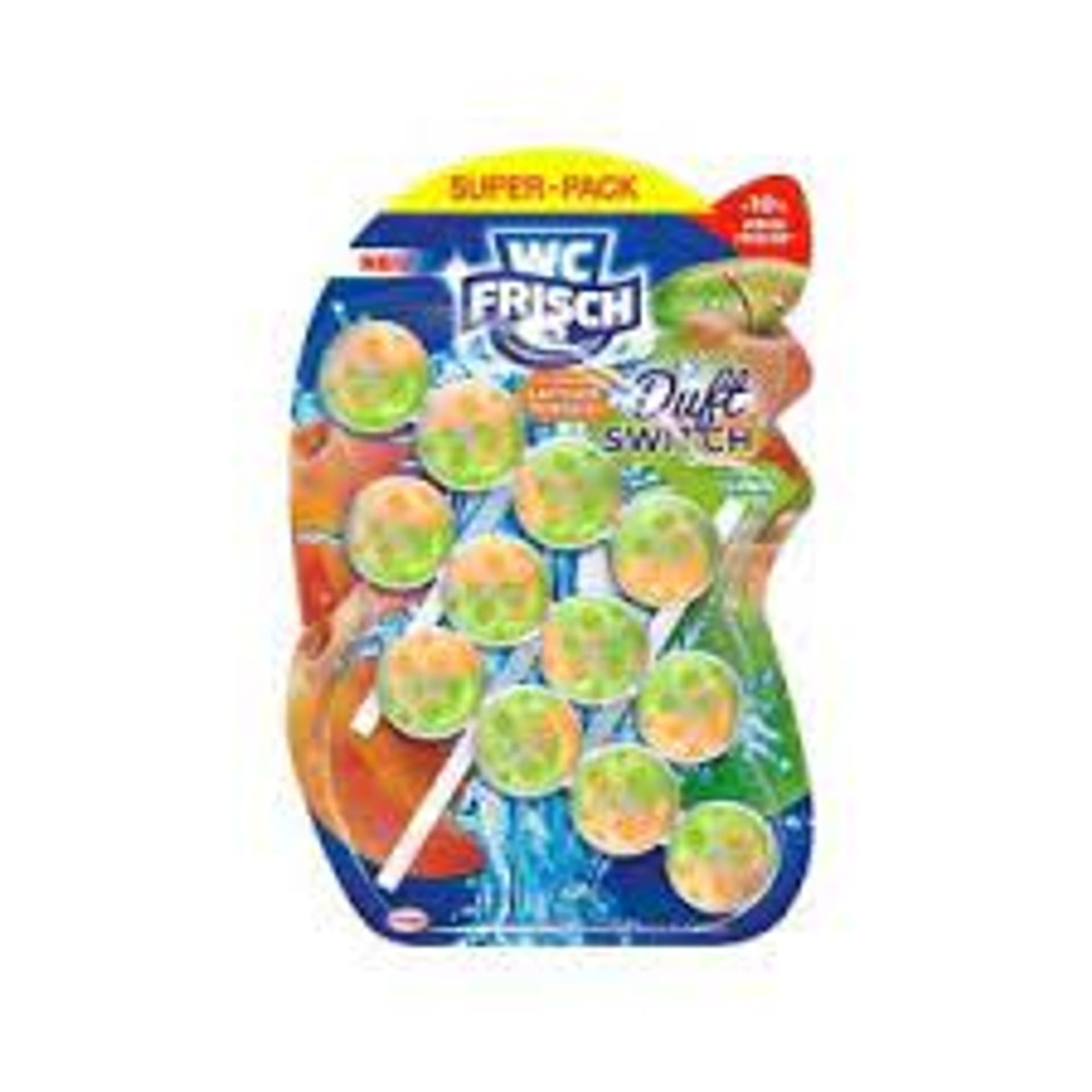 

WC Frisch Pfirsich und Susser Apfel Zawieszka WC 3 x 50 g DE