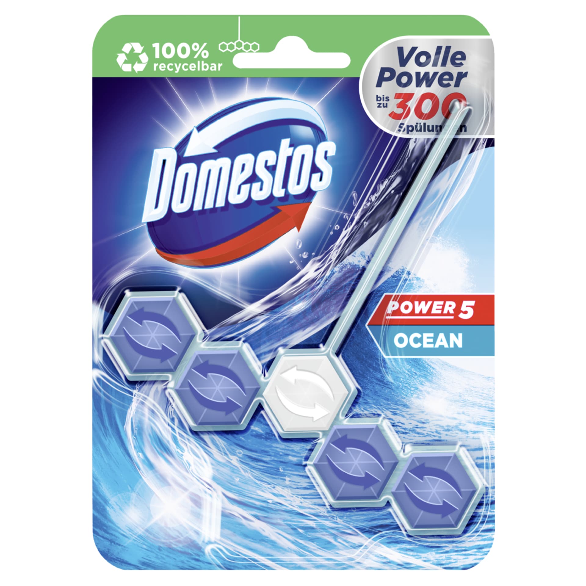 

Domestos Power 5 Ocean Zawieszka WC 55 g DE