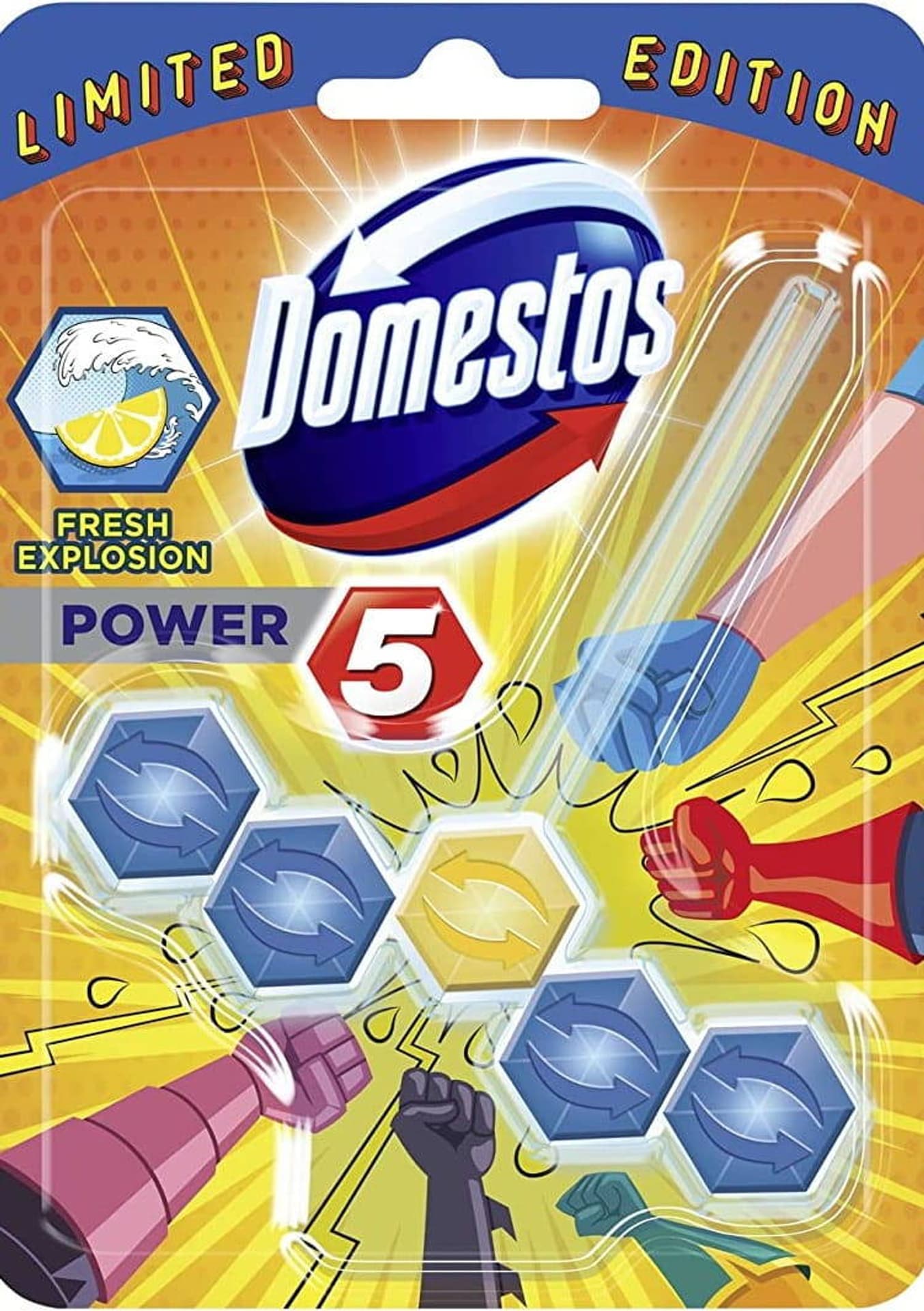 

Domestos Fresh Explosion Zawieszka WC 55 g DE
