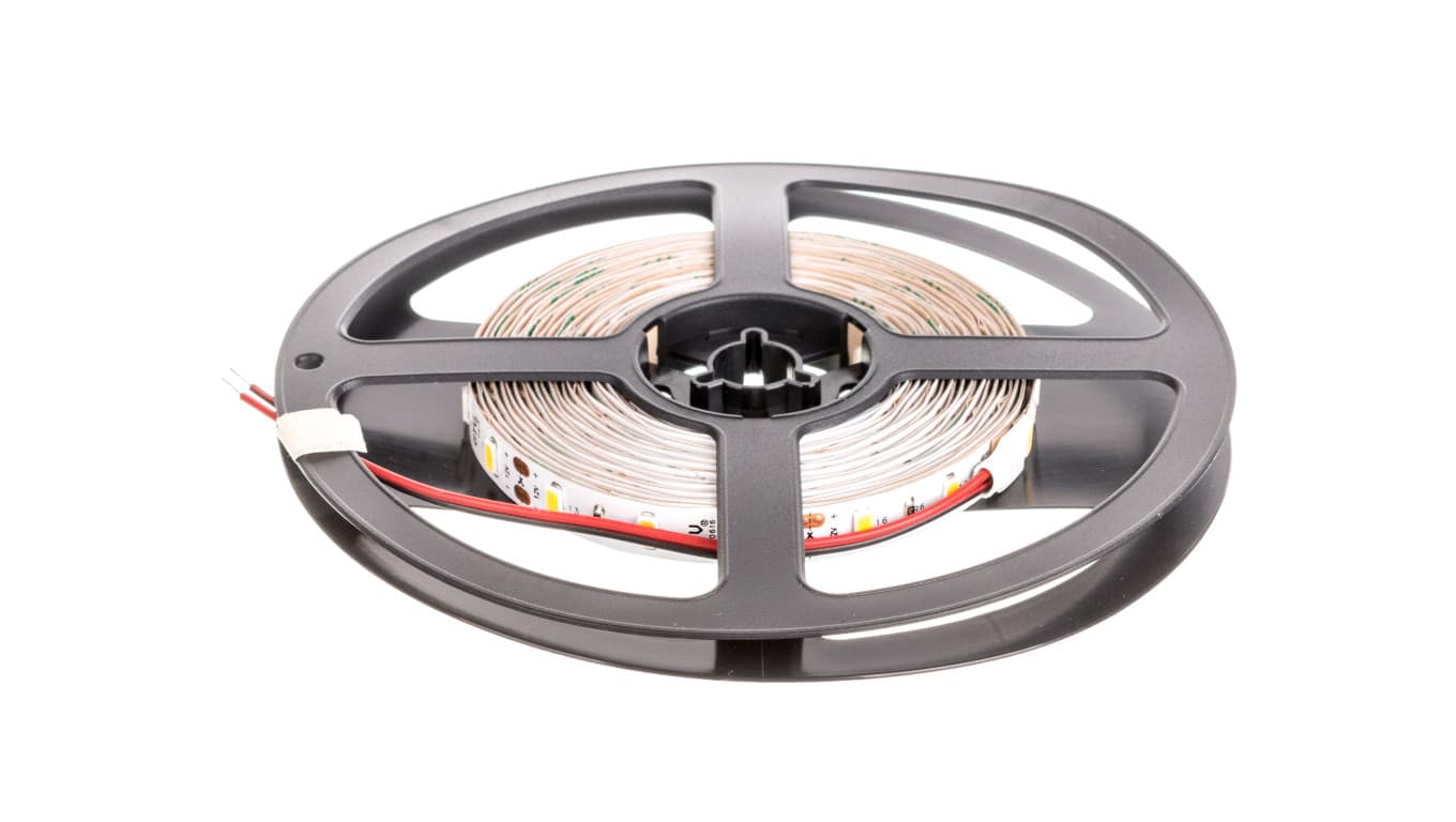 

Taśma Flash 5630, 300 LED ciepły biały, 80W, bez żelu 10mm, Rolka 5m, 12V